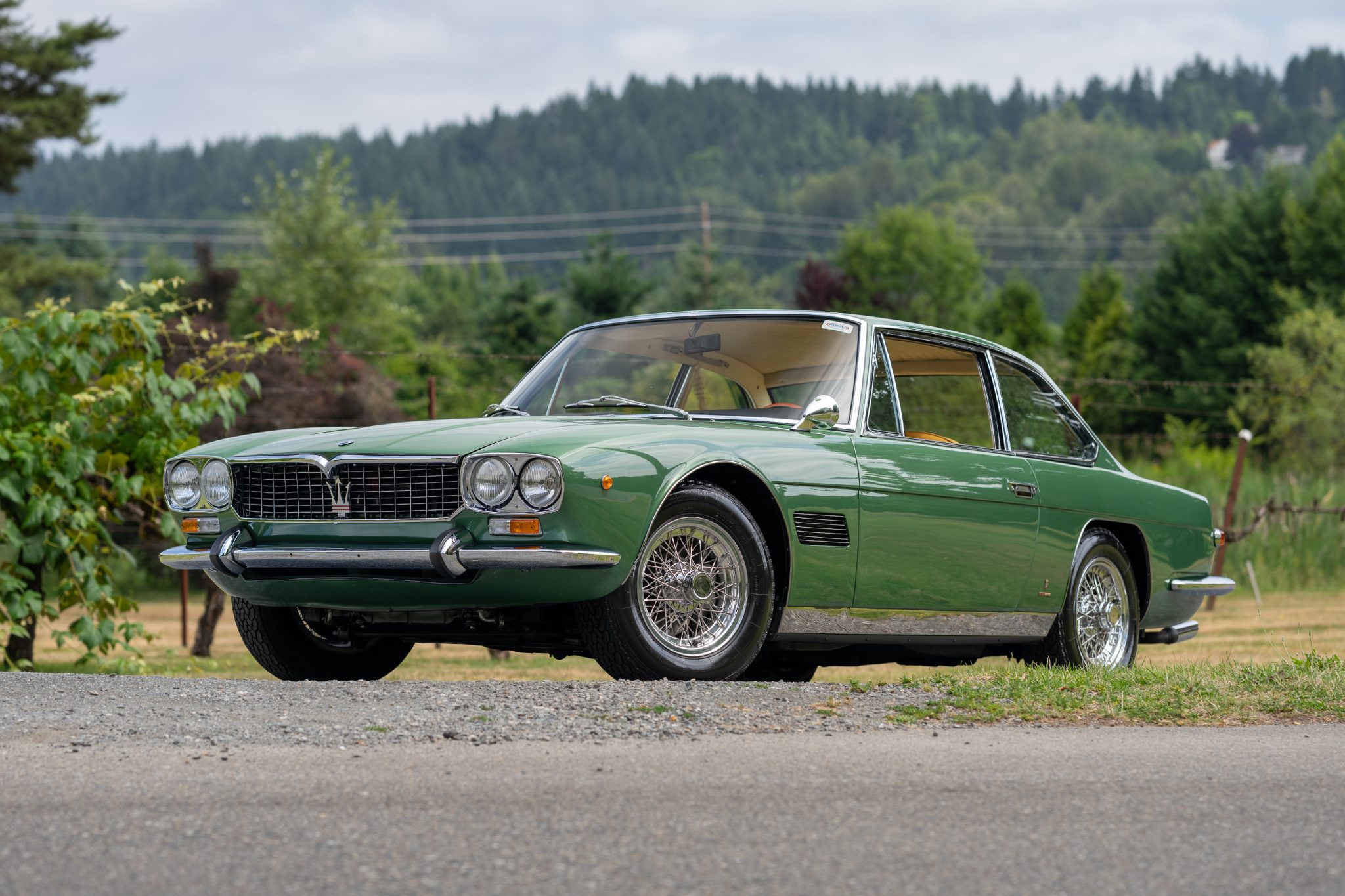 1969 Maserati Mexico 4.7 5-Speed for Sale – Green V8 Grand Tourer