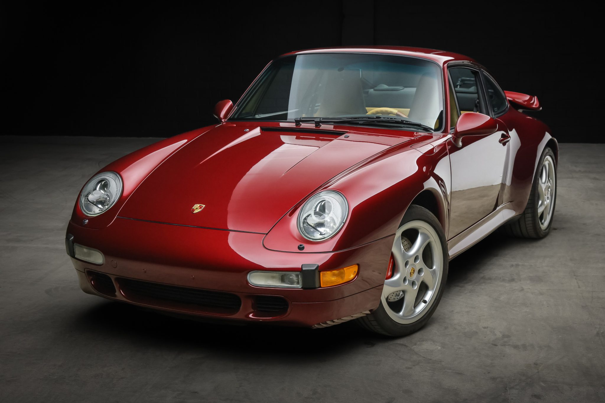1997 Porsche 993 Turbo à vendre – Biturbo refroidie par air Arena Red Metallic