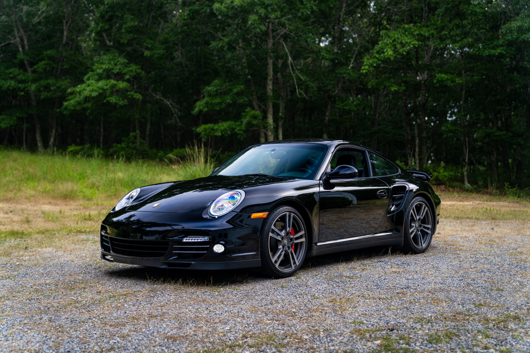 2011 Porsche 997 Turbo à vendre – Coupé noir biturbo AWD à boîte manuelle