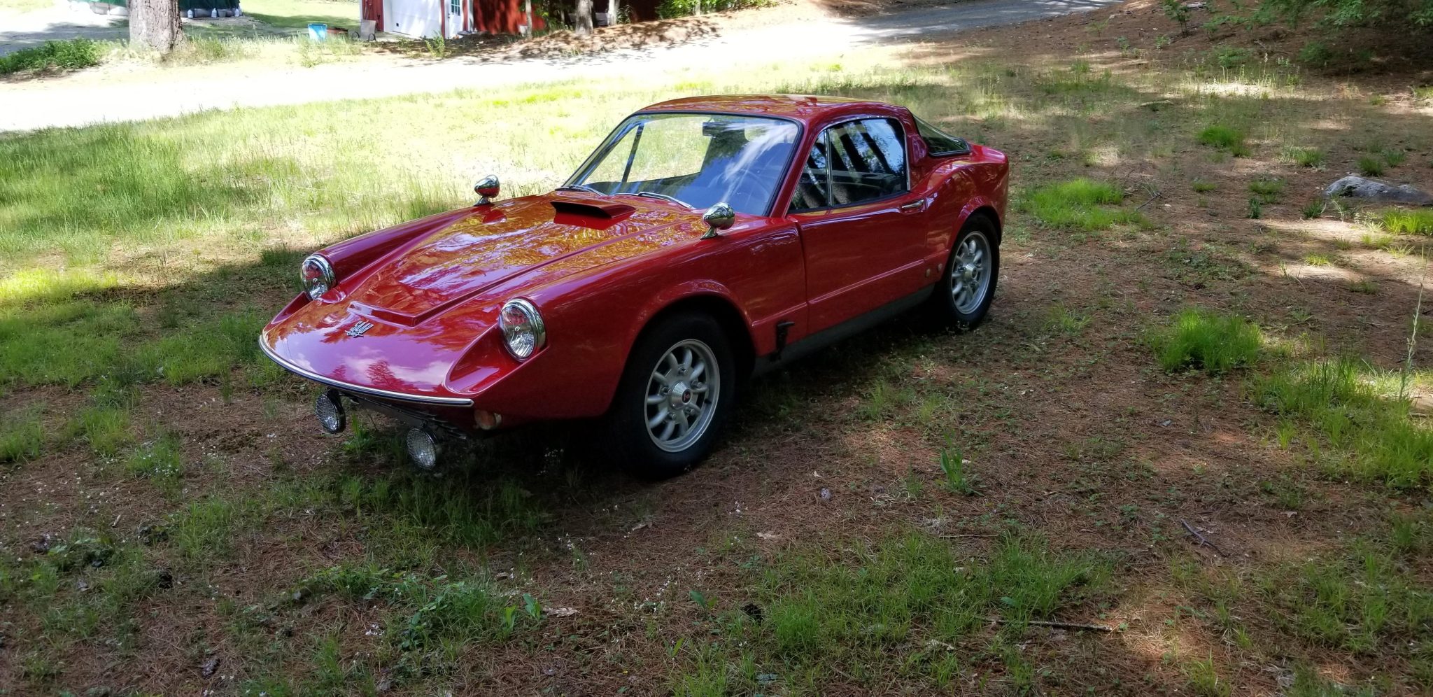1967 Saab Sonett zu verkaufen – roter schwedischer Zweitakt-Sportwagen