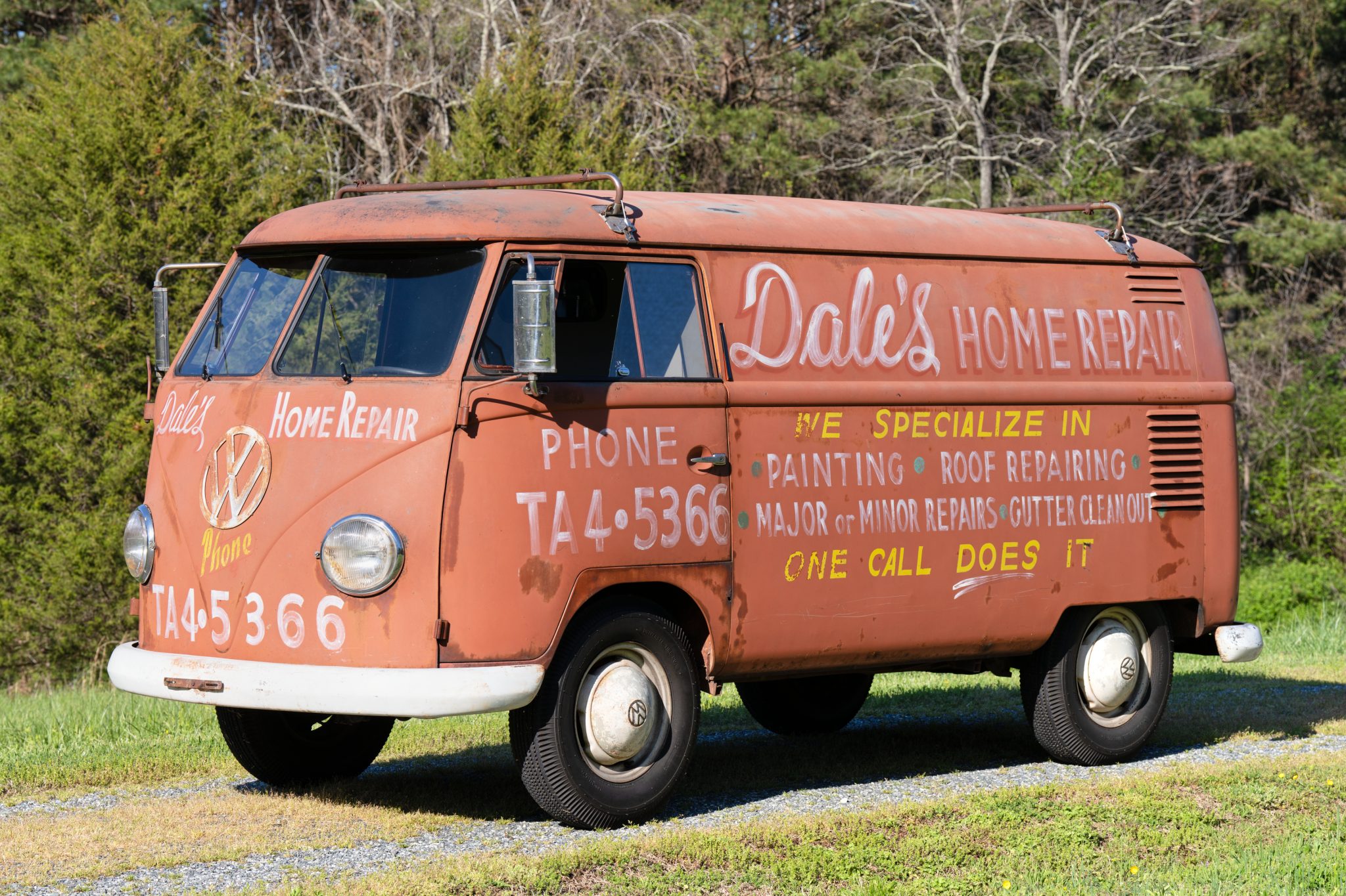1959 Volkswagen Split-Window Bus zu verkaufen – roter luftgekühlter Klassiker
