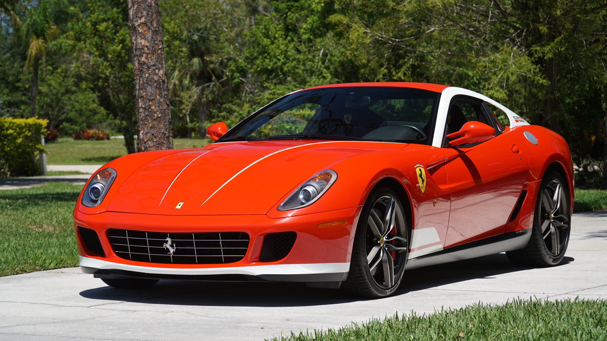 2011 Ferrari 599 GTB & GTO à vendre – Alonso Final Edition Rosso Scuderia V12