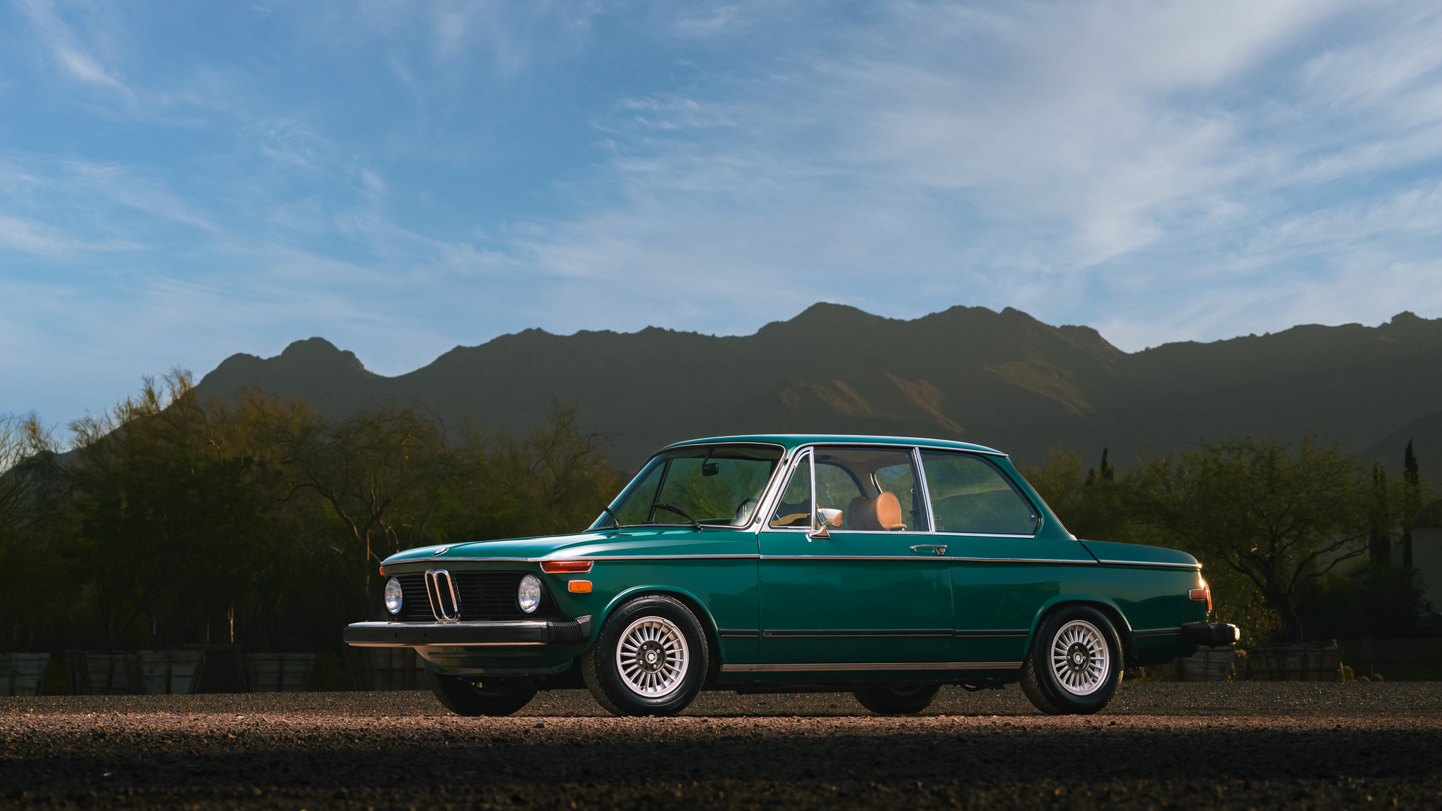 1974 BMW 2002 à vendre – Amazon Green avec boîte manuelle cinq rapports