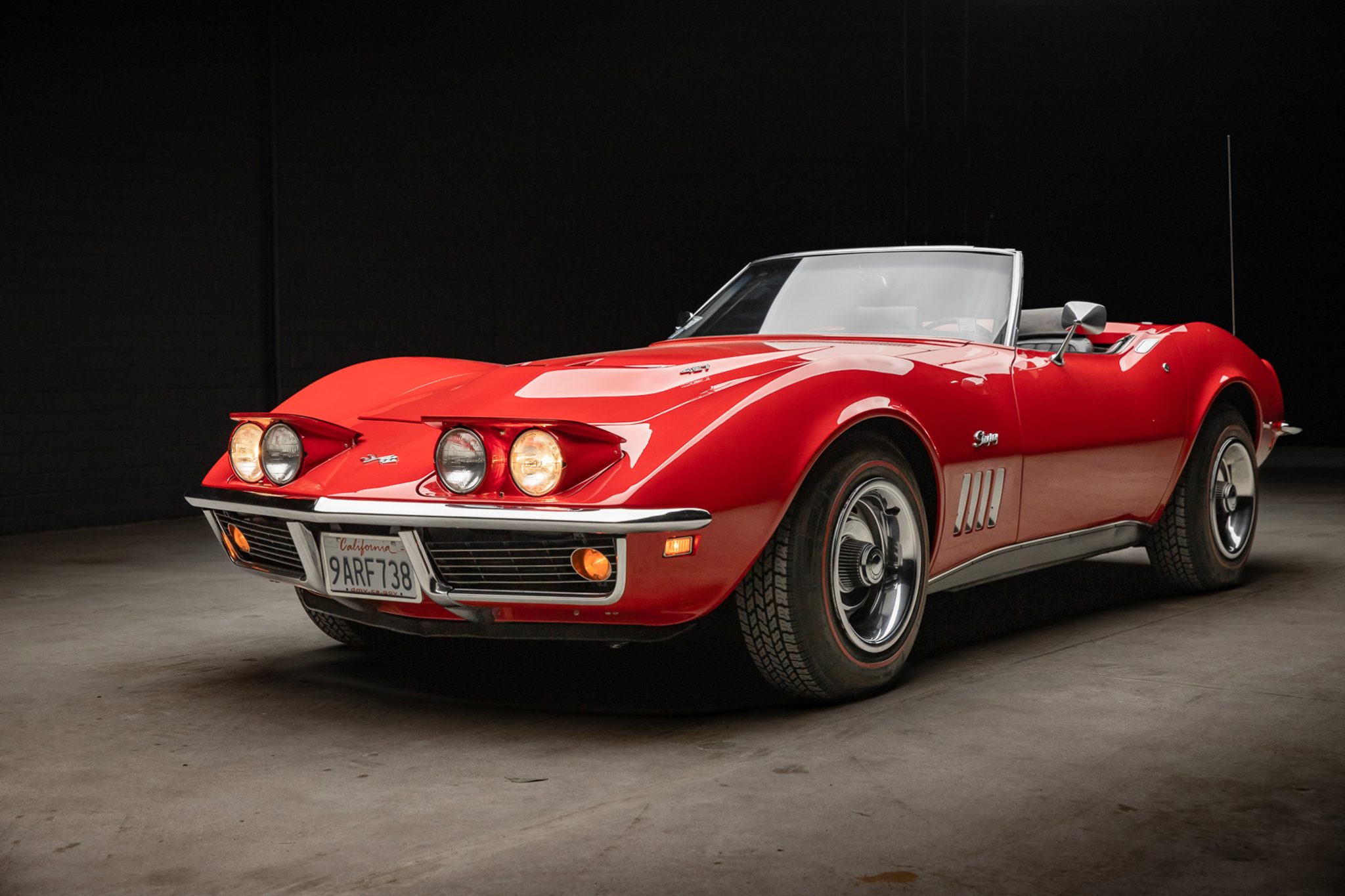 1969 Chevrolet Corvette C3 for Sale – Red 427 L68 V8 Convertible