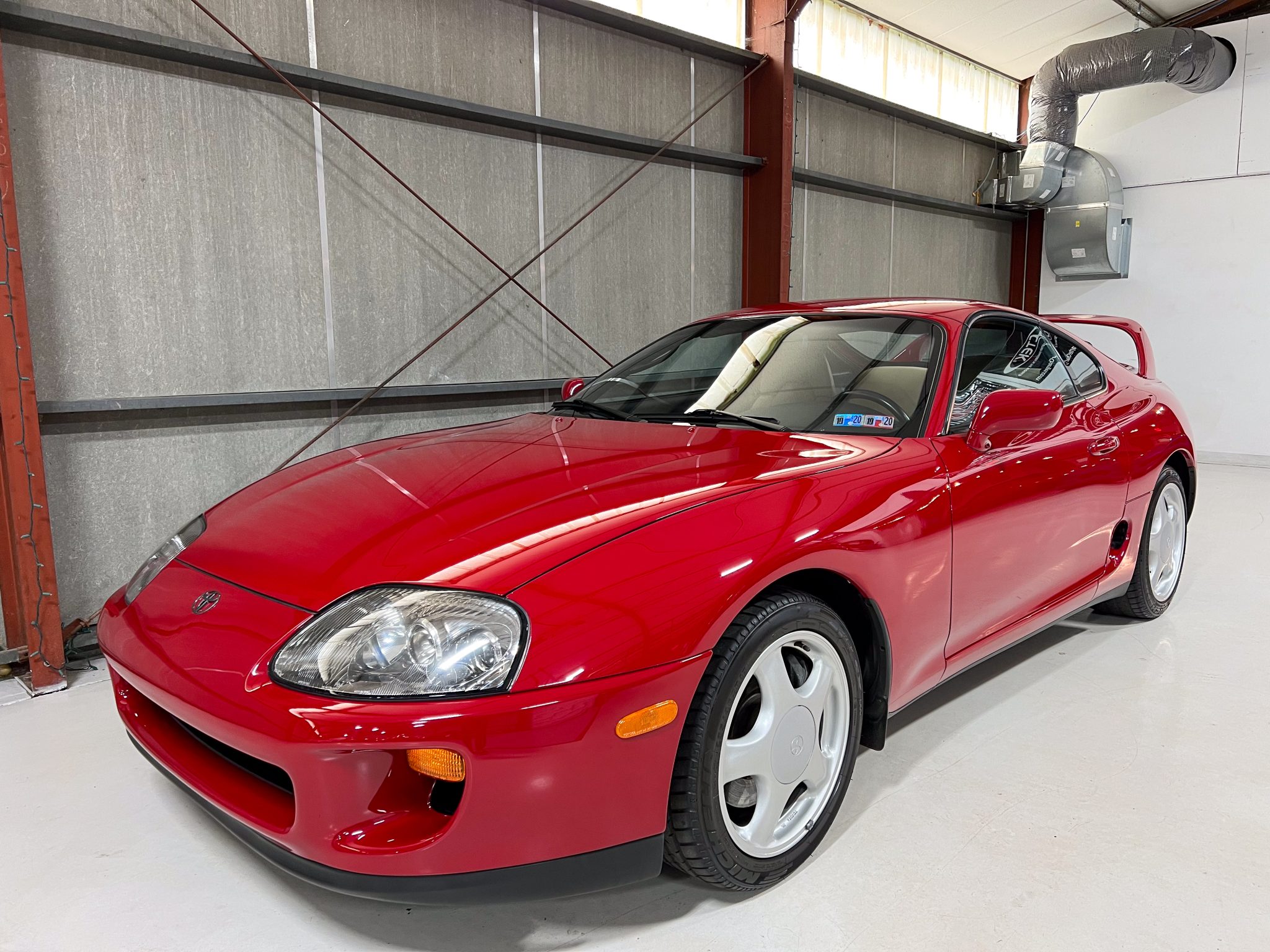1994 Toyota Supra A80 (1993-2002) à vendre – Grand tourisme biturbo Renaissance Red