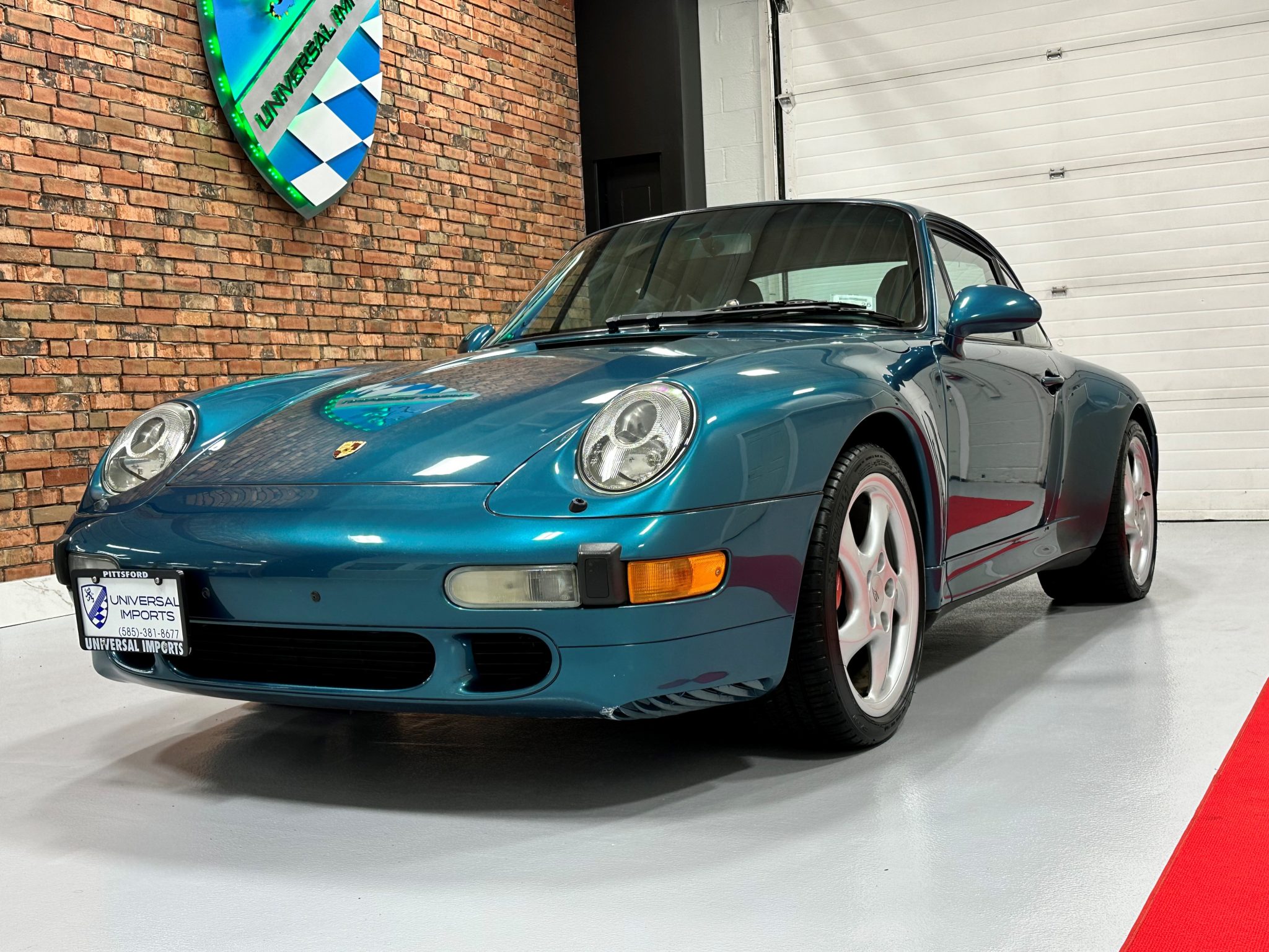 1996 Porsche 993 911 (Non-Turbo/GT2) zu verkaufen – Turquoise Metallic luftgekühlter Klassiker