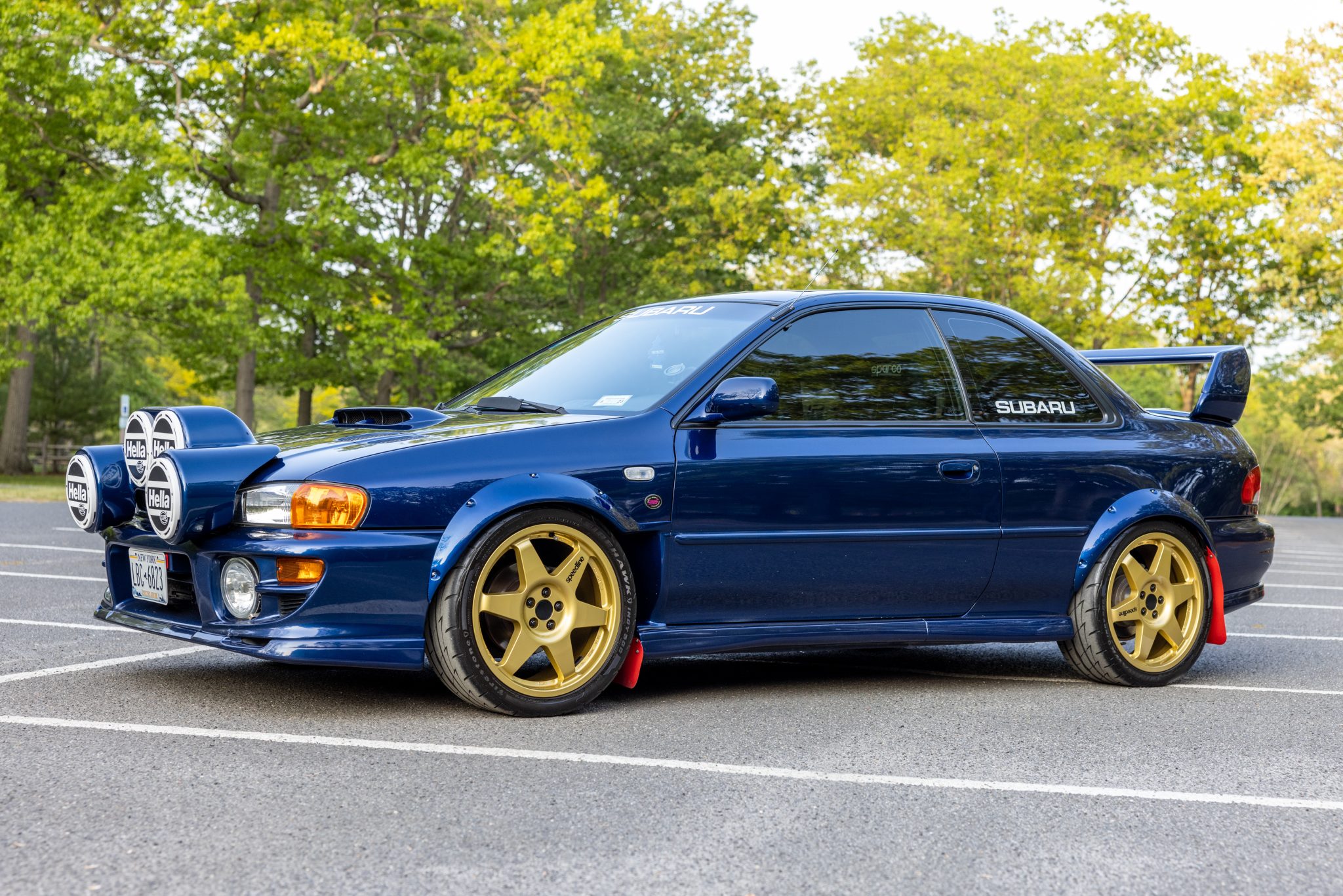 2001 Subaru Impreza 2.5RS zu verkaufen – Blue Ridge Pearl VF48 Turbo-Umbau