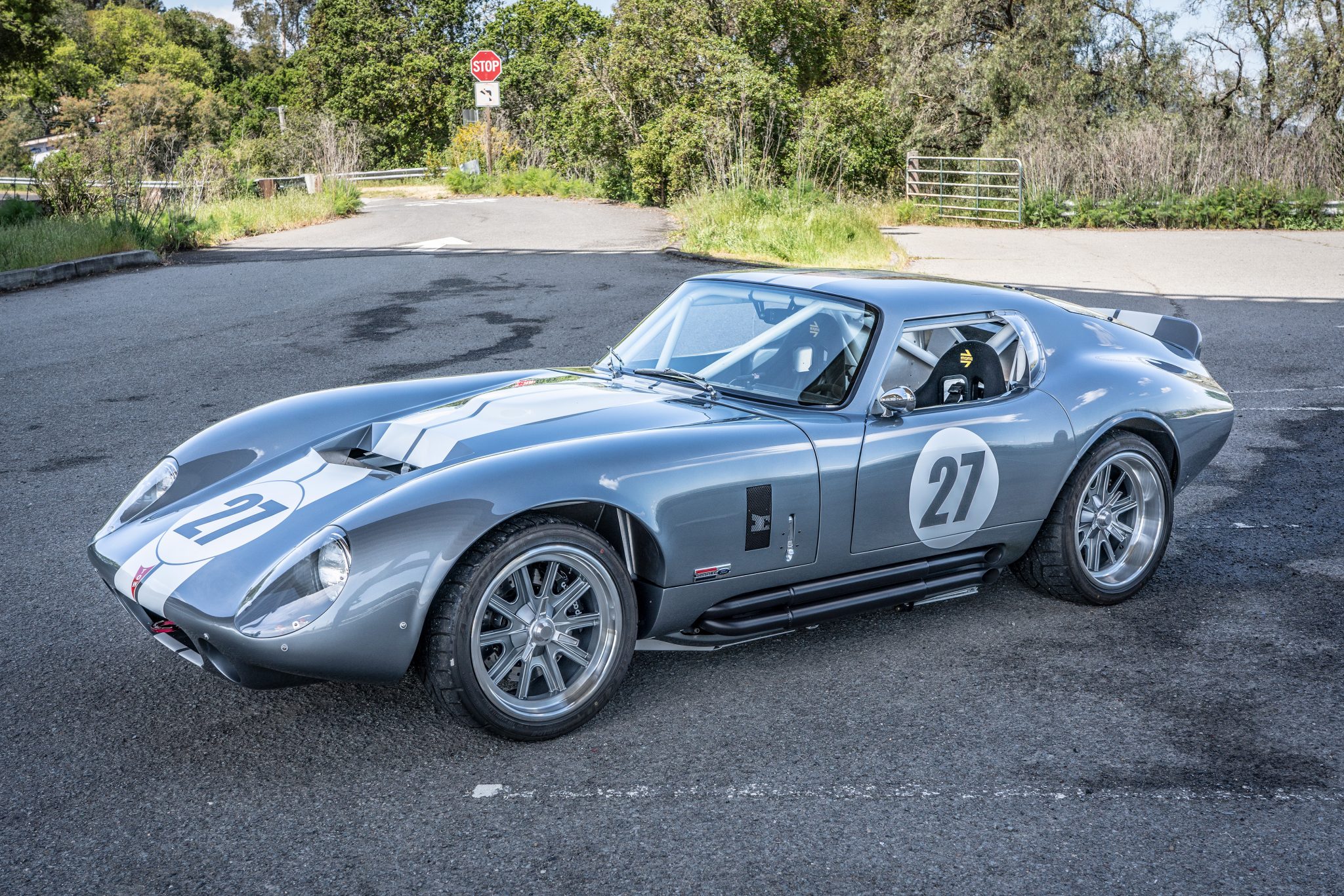 Factory Five Racing Type 65 Coupe-R 5-Speed for Sale – Silver 347ci V8 Manual Coupe