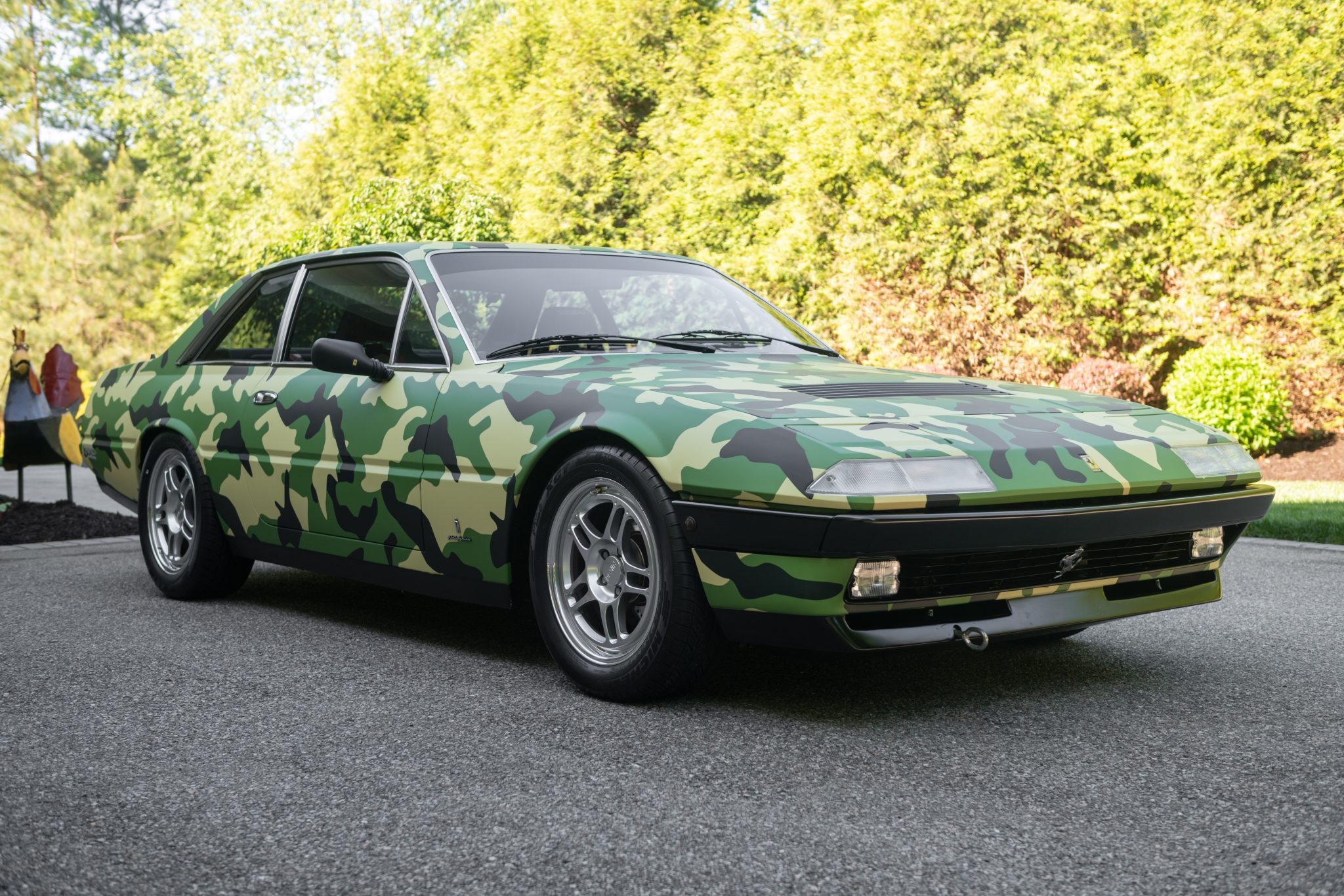1987 Ferrari 365 GT4 2+2/400/400i/412 zu verkaufen – Camouflage LS2 V8 Grand Tourer mit Sechsgang-Handschaltung
