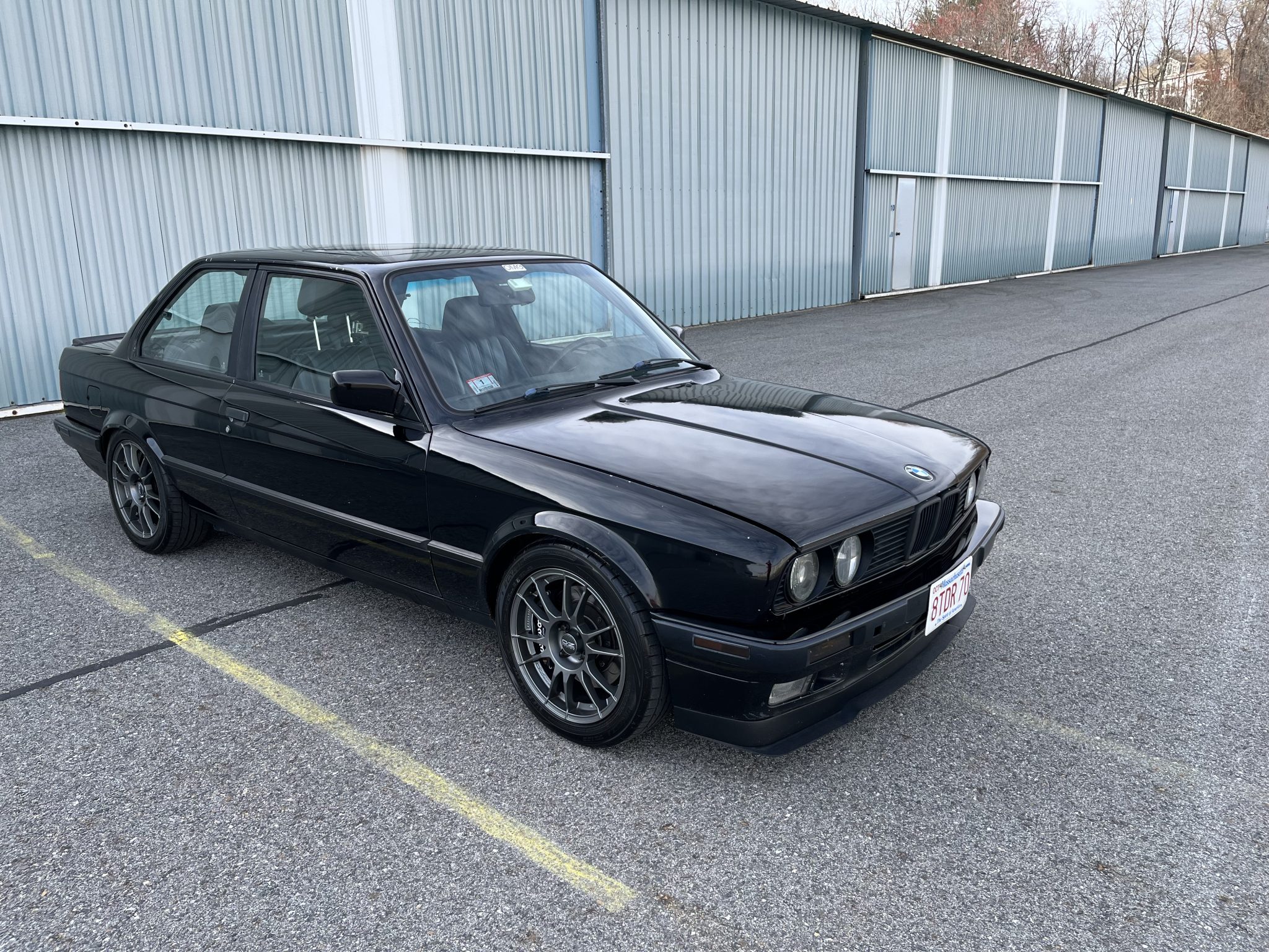 1990 BMW E30 3-Series Coupe for Sale – Black S52 Five-Speed Restomod