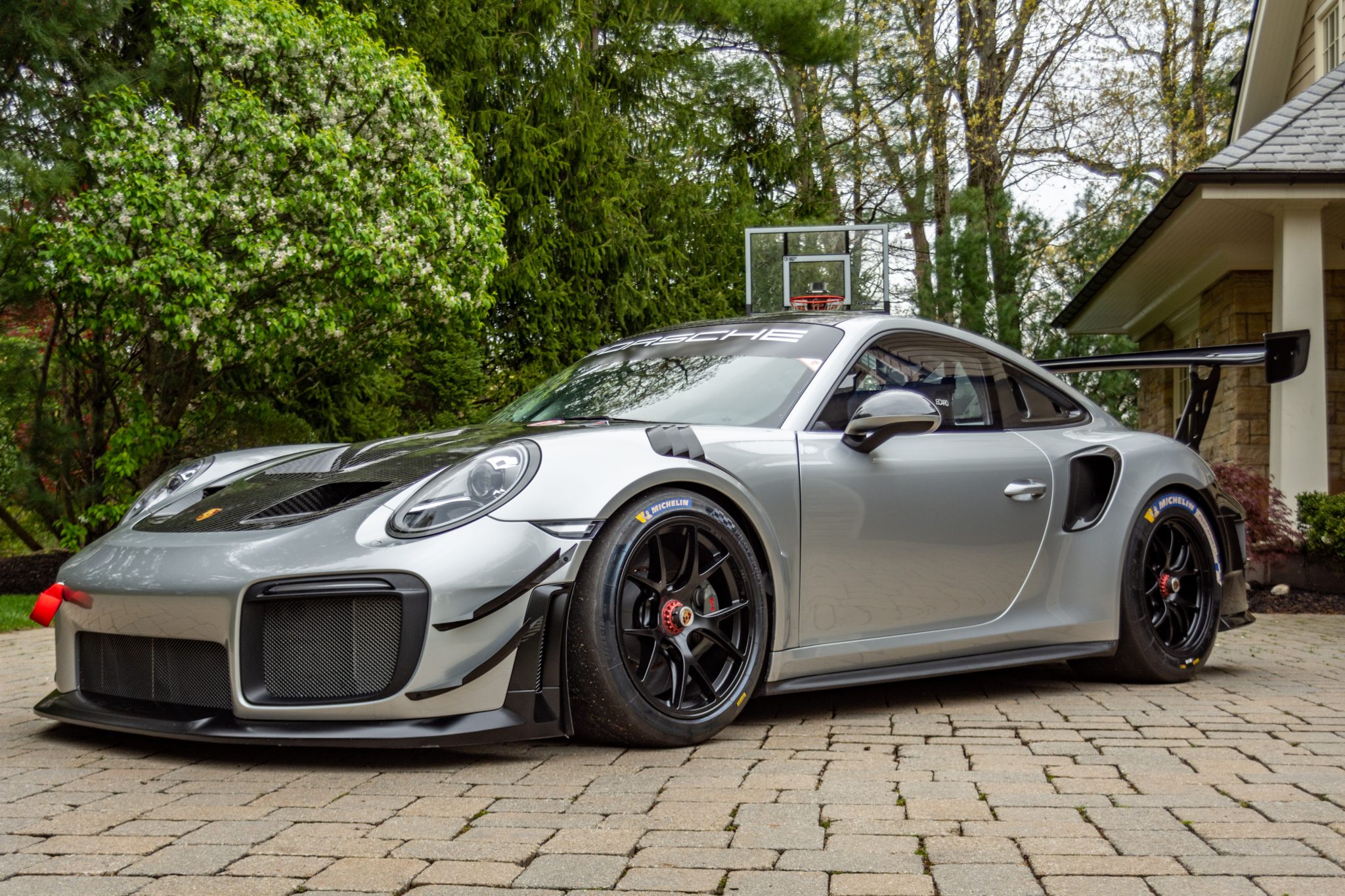 2019 Porsche 991 GT2 for Sale – Silver Twin-Turbo PDK Race Car
