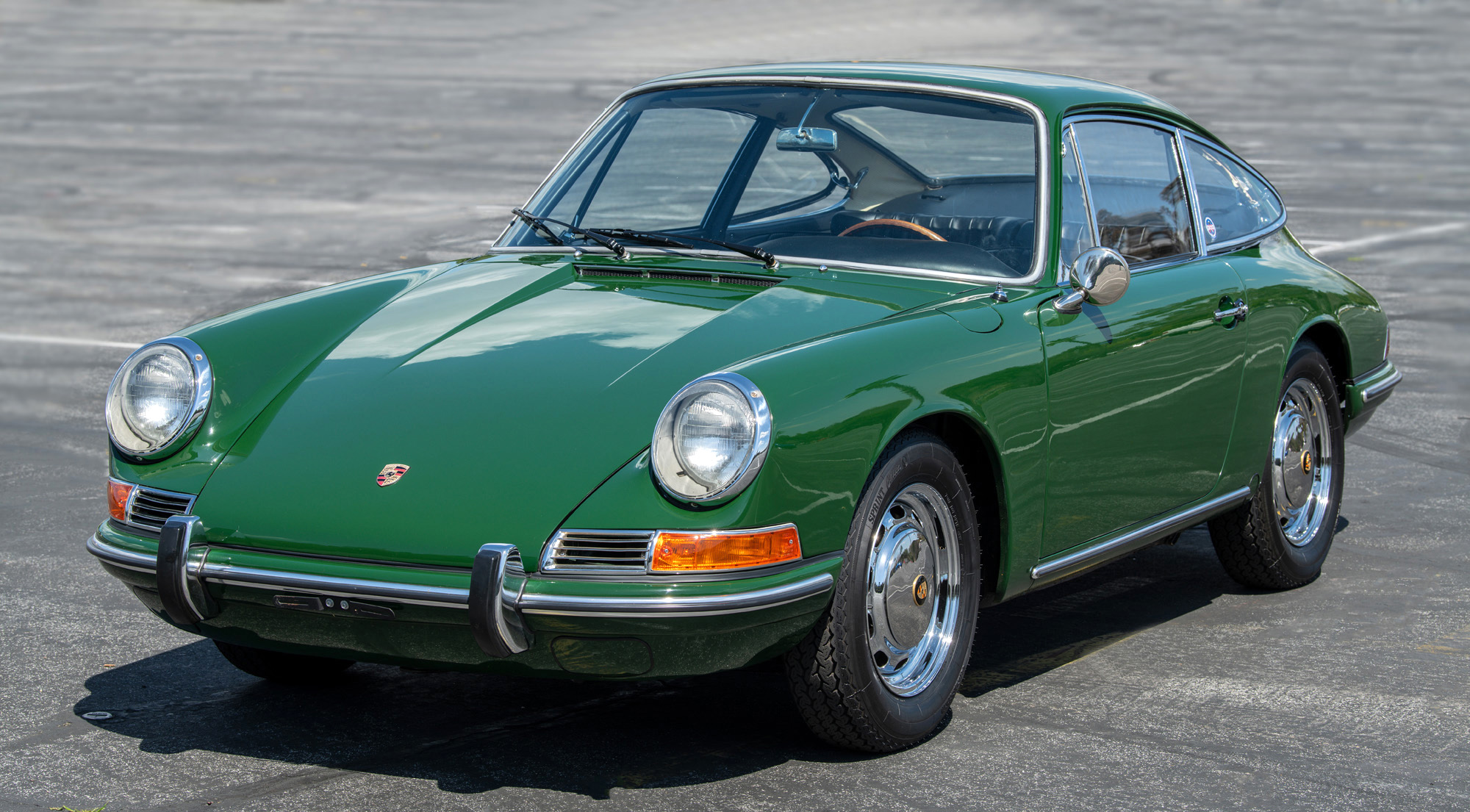1967 Porsche 912 for Sale – Green Five-Speed Flat-Four Classic