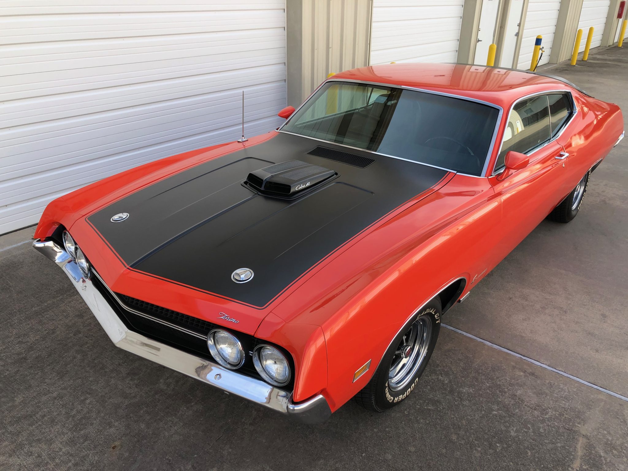 1970 Ford Torino zu verkaufen – Orange 429-V8 mit Viergang-Handschaltung
