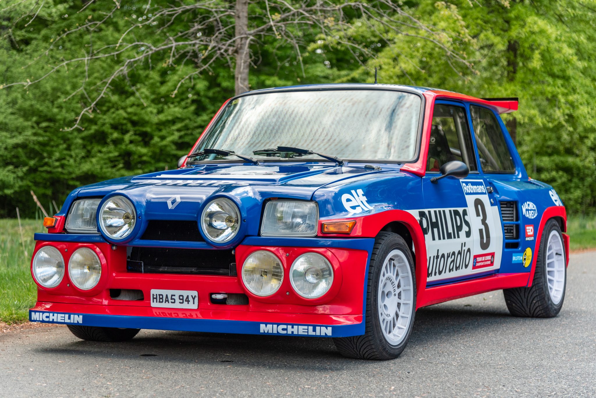 1982 Renault R5 Turbo à vendre – Hommage Turbo 5 Maxi Blue et Red
