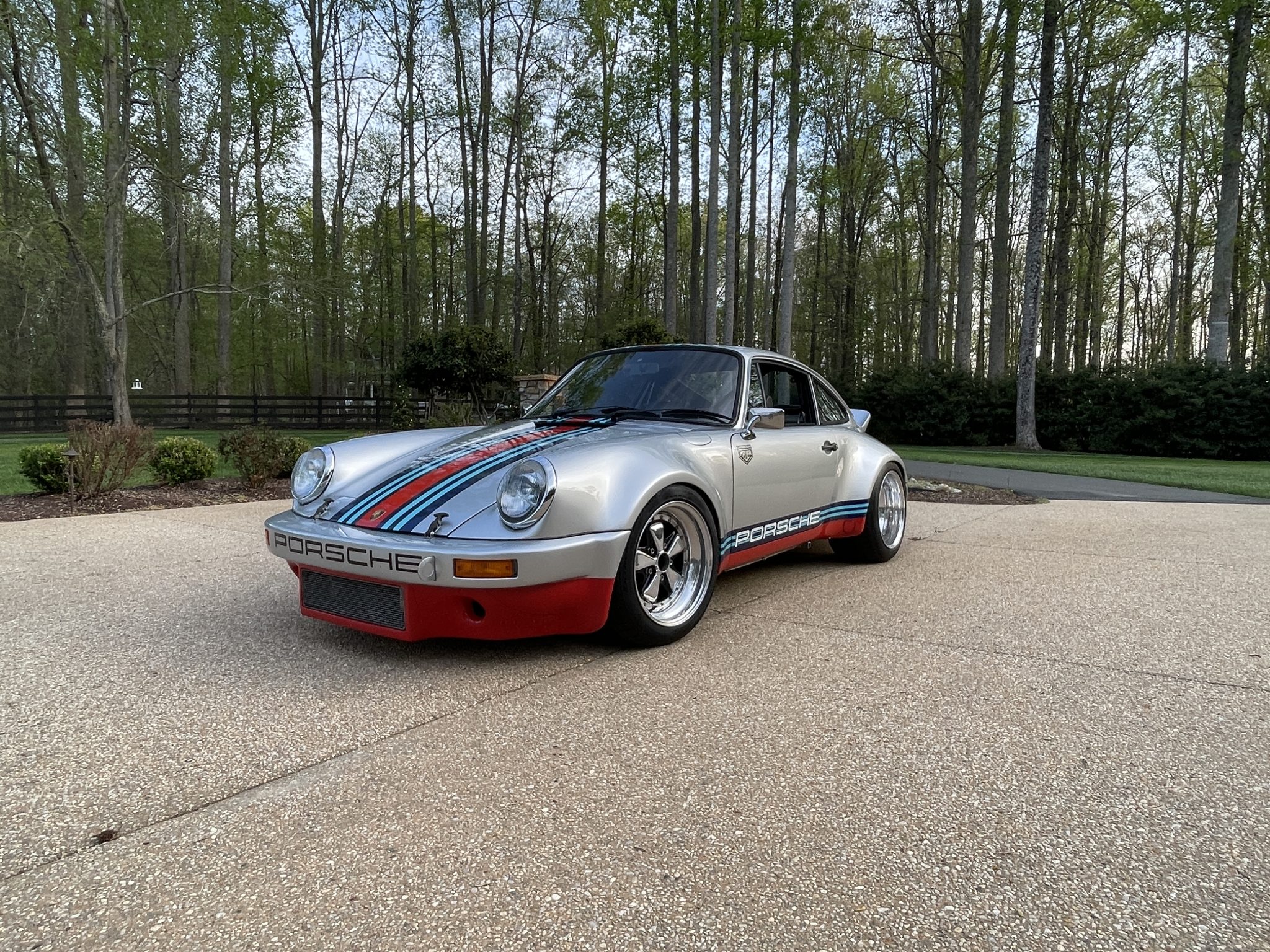 1983 Porsche 911SC à vendre – Silver Martini avec préparation inspirée RSR