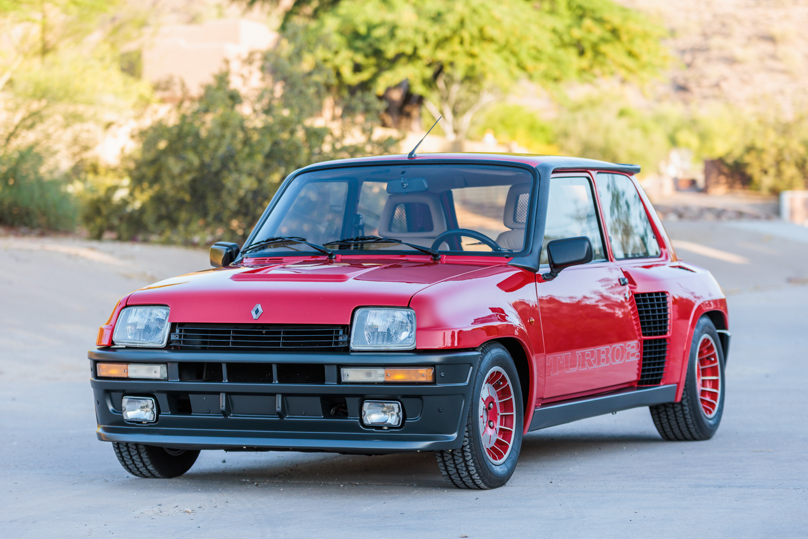1985 Renault R5 Turbo for Sale – Red Turbo 2 Five-Speed Mid-Engine Icon
