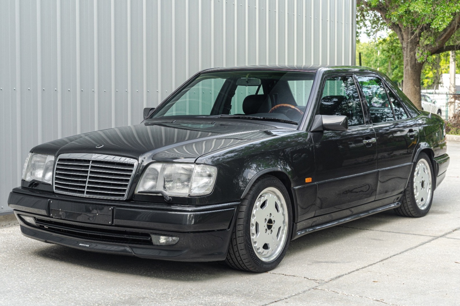 1994 Mercedes-Benz W124 E-Class for Sale – Metallic Black AMG-Tuned V8 Sedan