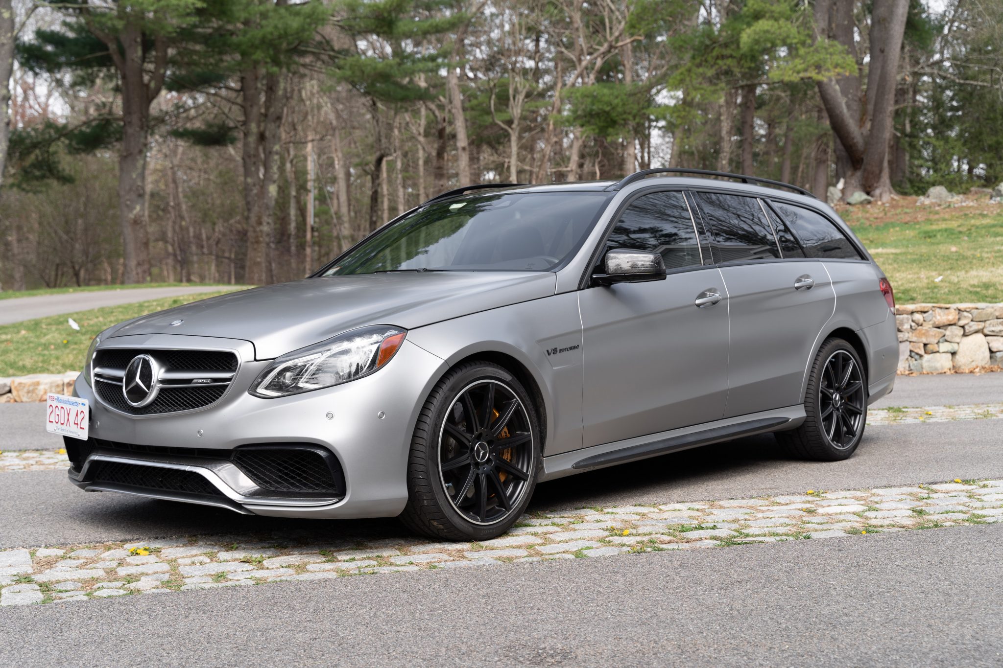 2014 Mercedes-Benz W212 E-Class AMG for Sale – Magno Alanite Gray Twin-Turbo V8 Wagon
