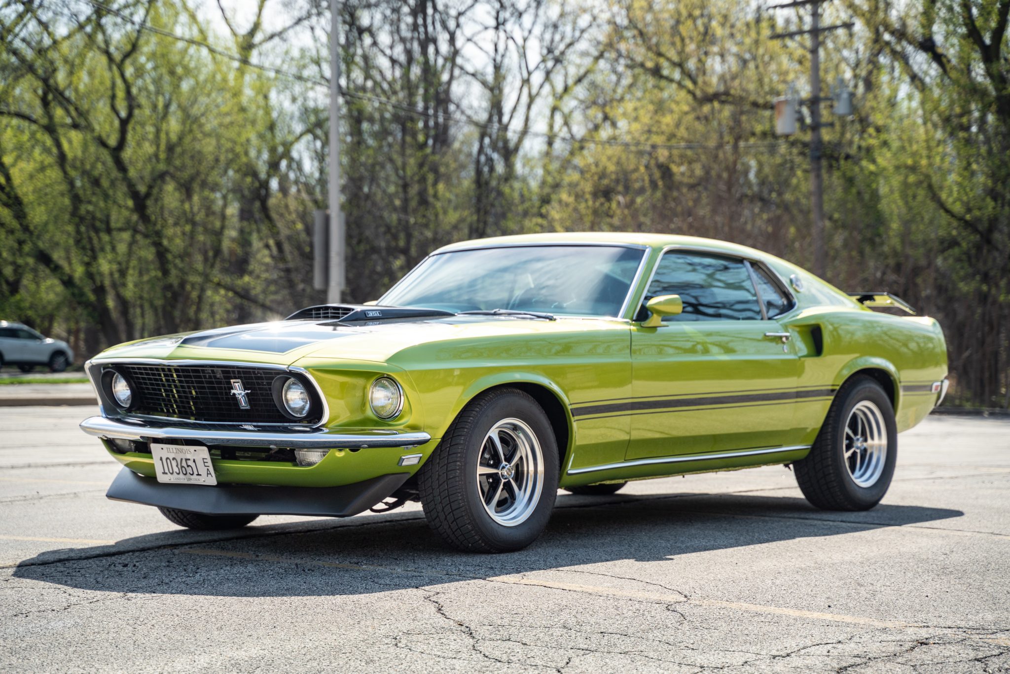 1969 Ford Mustang 1969-1973 for Sale – Lime Green 351 Windsor V8 Automatic