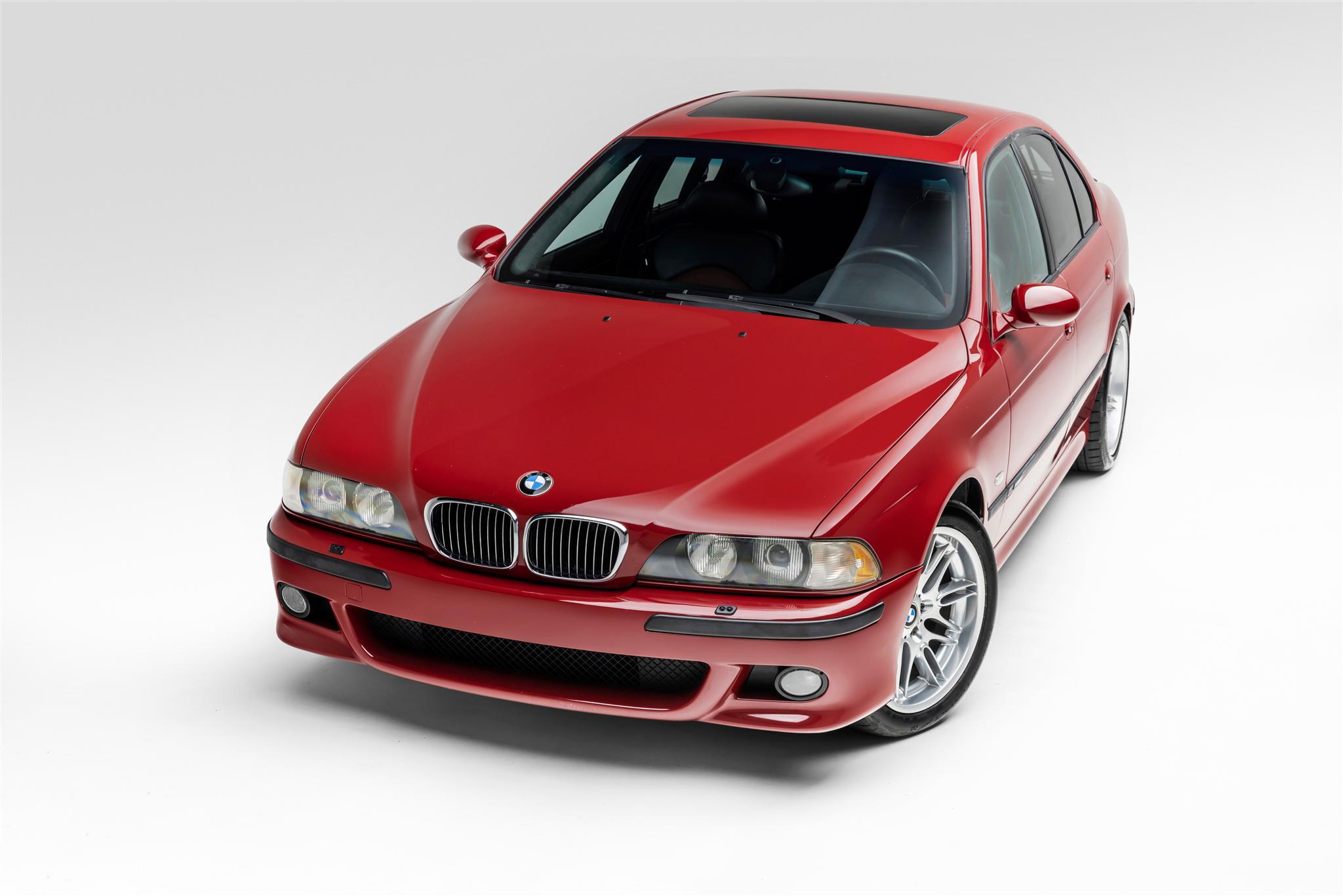 2005 BMW E39 M5 for Sale – Imola Red S62 V8 Six-Speed Sedan