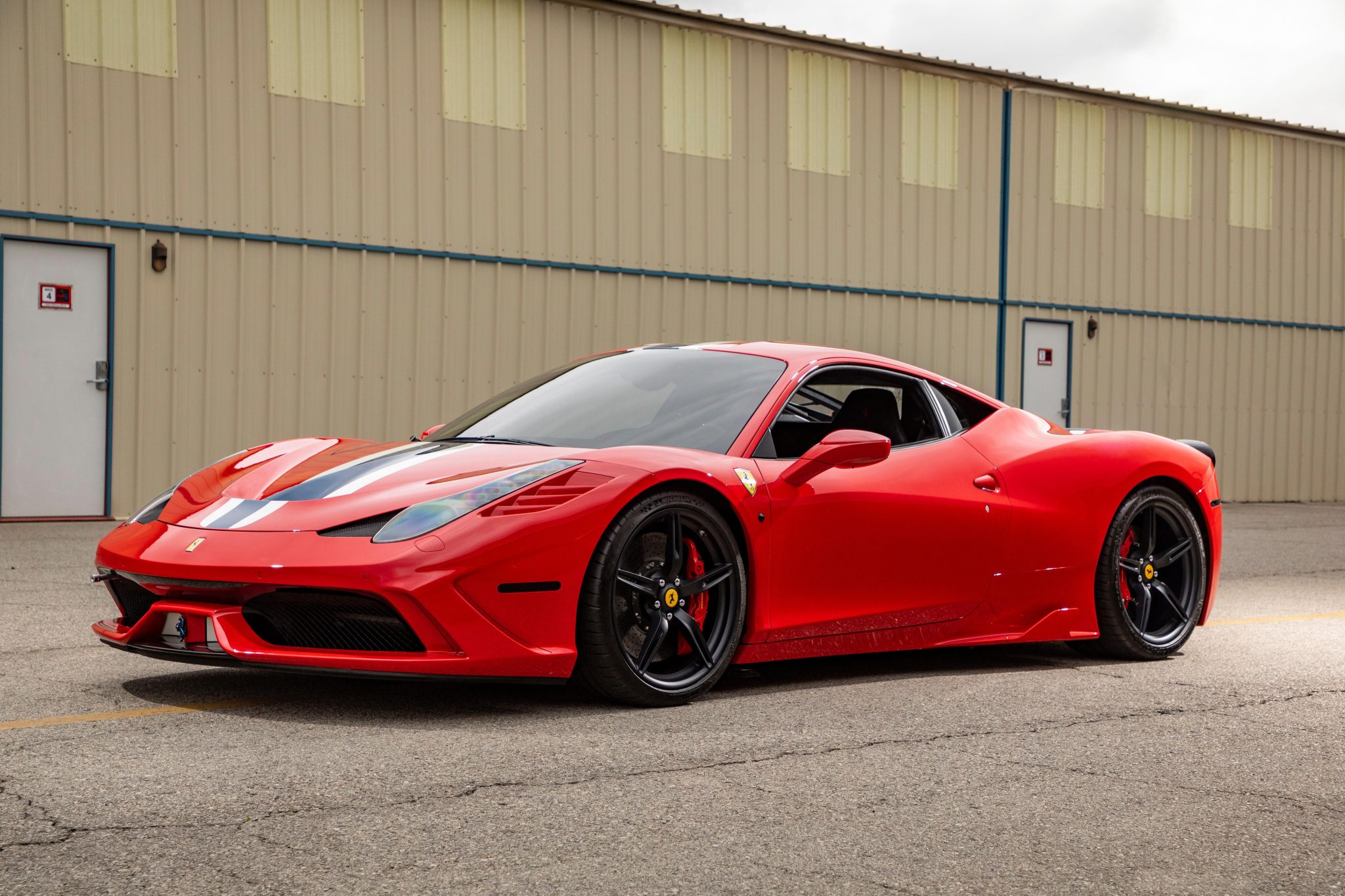 2015 Ferrari 458 for Sale – Corsa Red NART-Stripe V8 Supercar