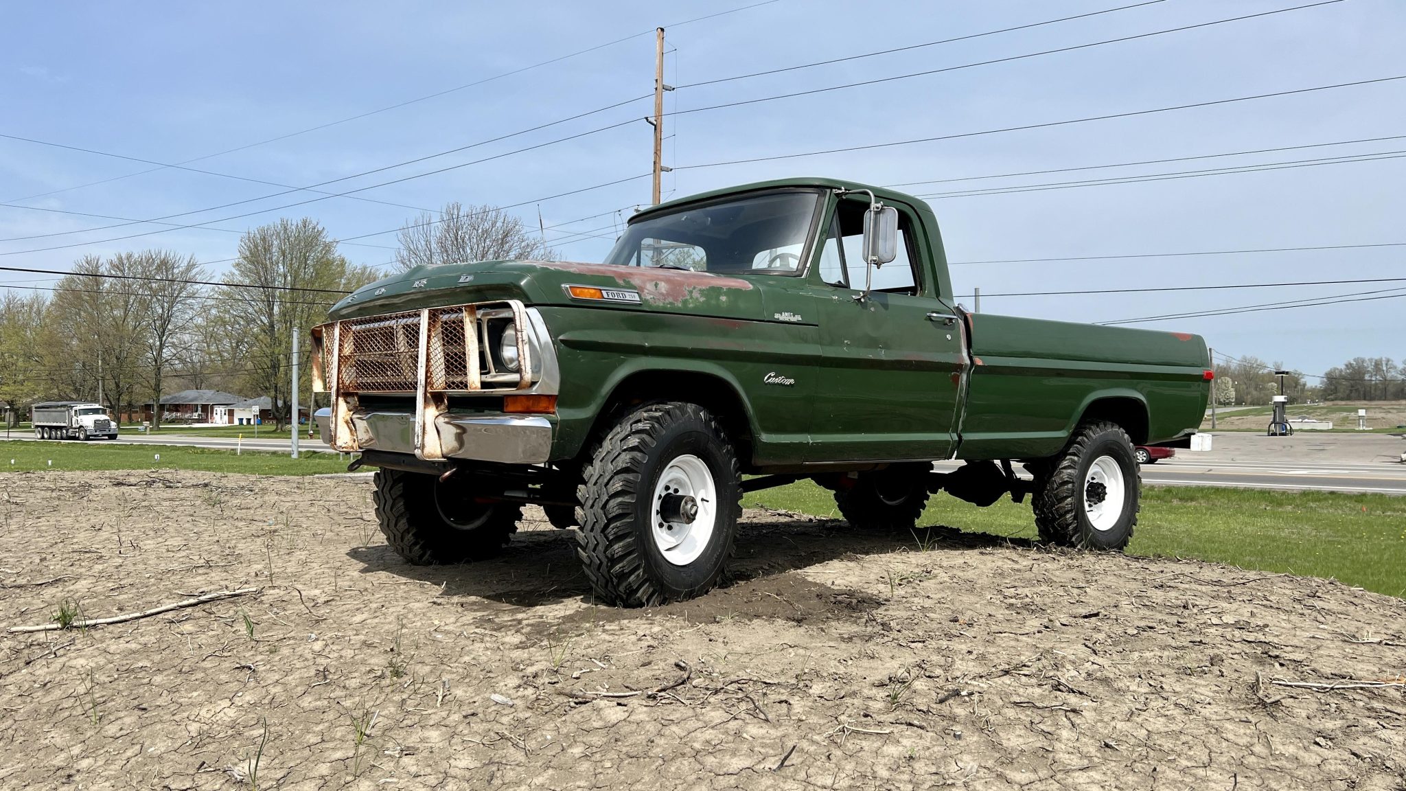 1971 Ford F-Series 1967-1972 for Sale – Green 390 V8 Four-Speed 4x4 Pickup