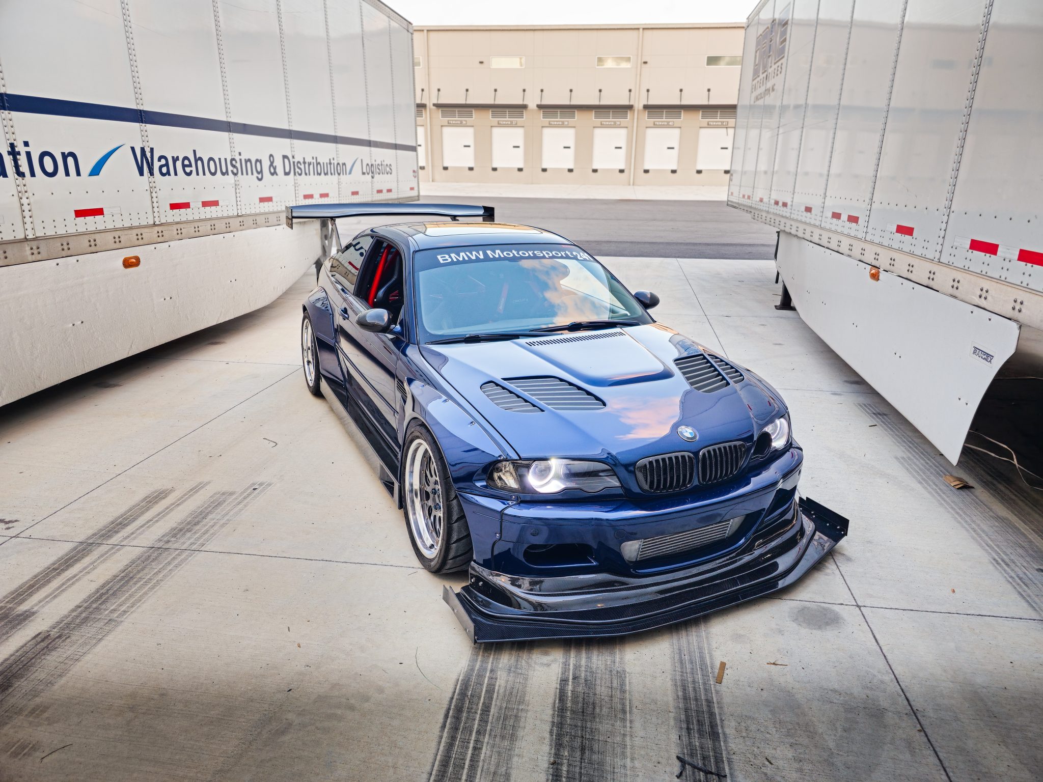 2003 BMW E46 M3 à vendre – Mystic Blue suralimentée avec widebody Pandem