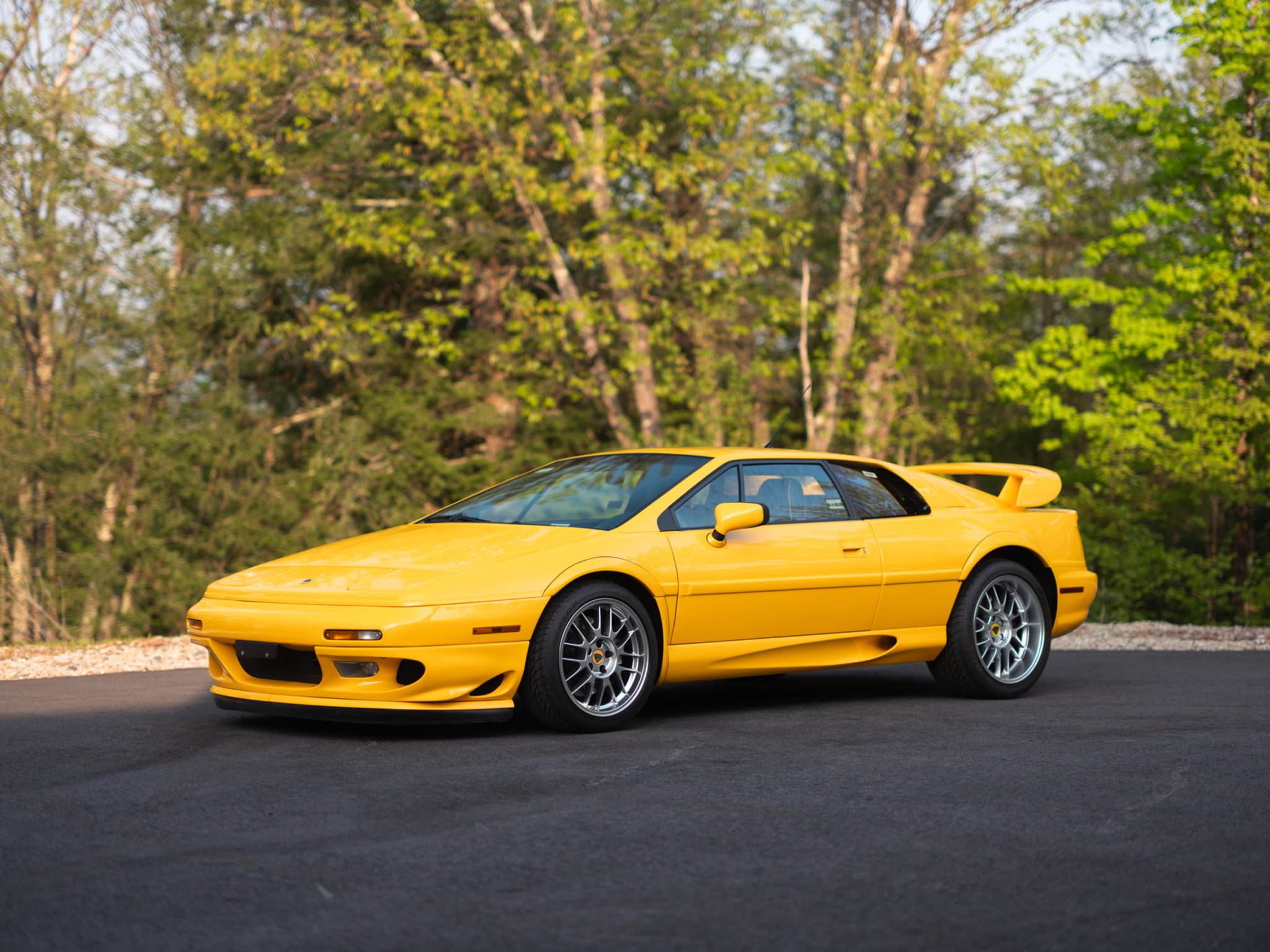 2003 Lotus Esprit zu verkaufen – Mustard Yellow Biturbo-V8 mit Fünfgang