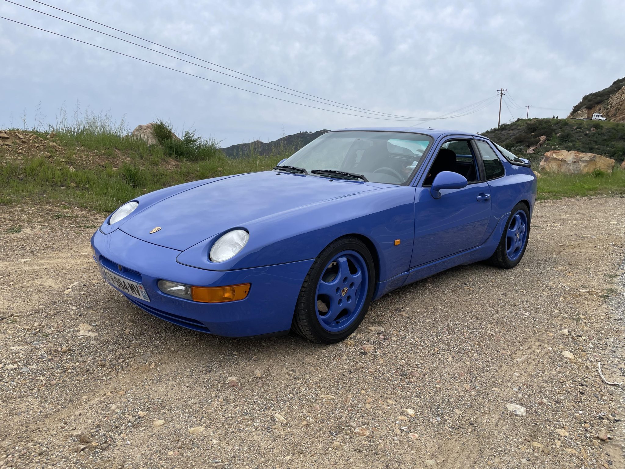 1993 Porsche 968 for Sale – Maritime Blue Six-Speed Transaxle Coupe