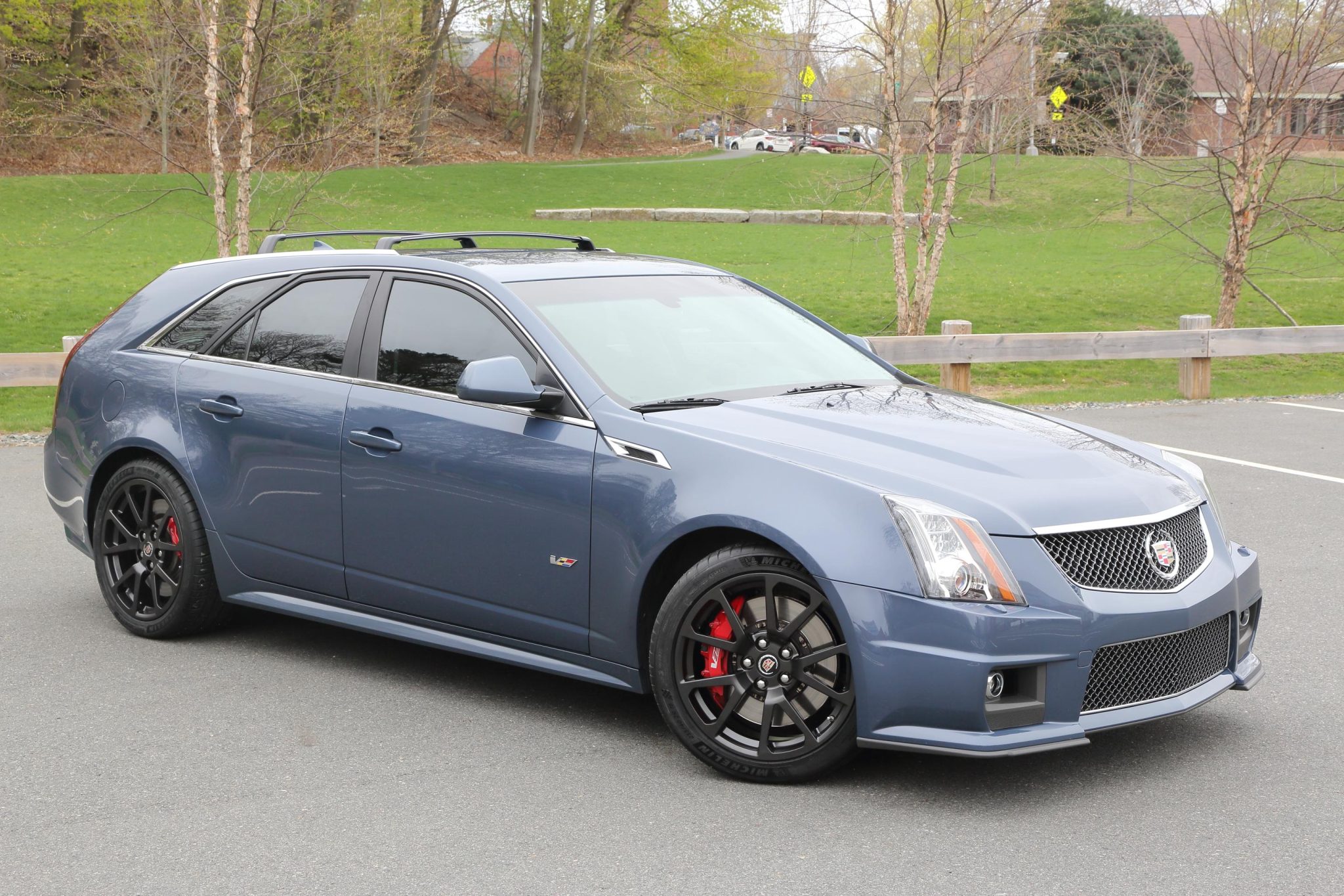 2013 Cadillac CTS & CTS-V for Sale – Stealth Blue Supercharged V8 Manual Wagon