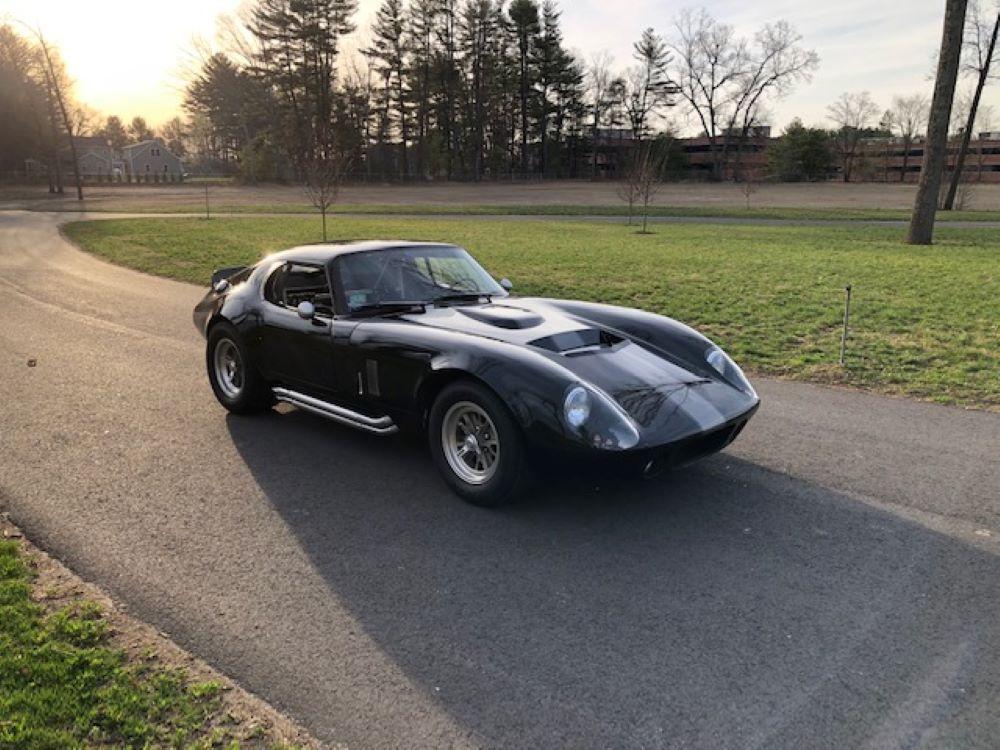 Factory Five Racing Type 65 Coupe for Sale – Black 351ci V8 Five-Speed Daytona Replica