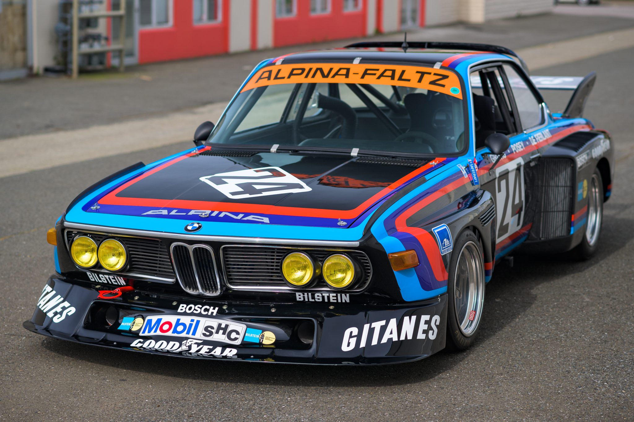 1975 BMW E9 Coupe zu verkaufen – Black Motorsport Rennwagen mit Fünfgang