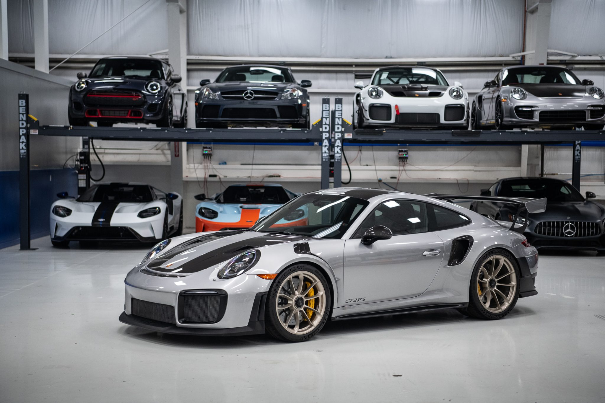 2018 Porsche 991 GT2 zu verkaufen – GT Silver Weissach Biturbo GT2 RS