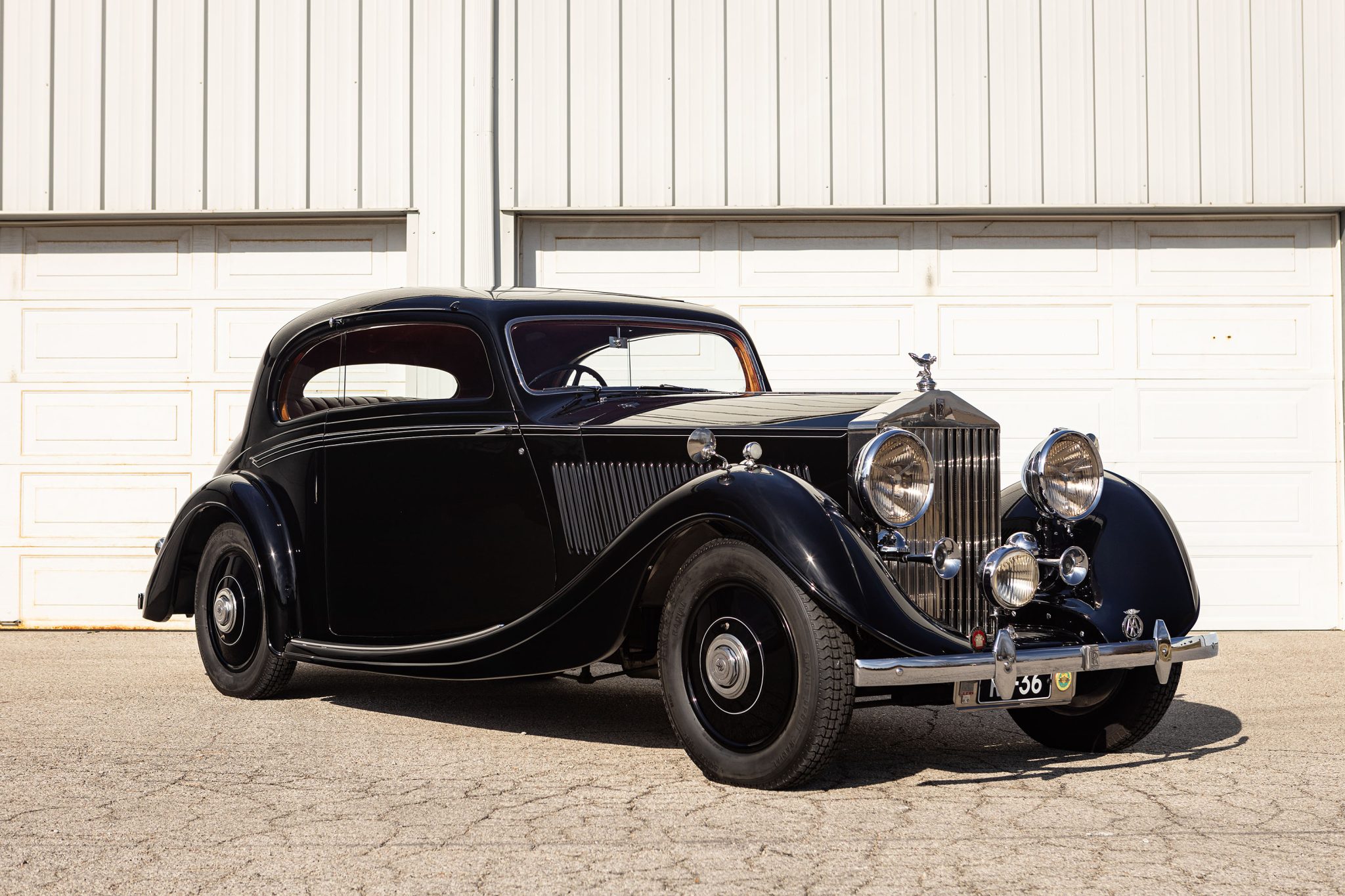 1936 Rolls-Royce 25/30 à vendre – Coupé Black carrossé par Gurney Nutting