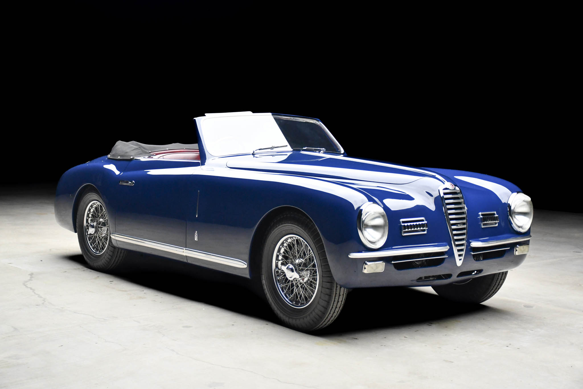 1949 Alfa Romeo 6C for Sale – Dark Blue Pinin Farina Cabriolet