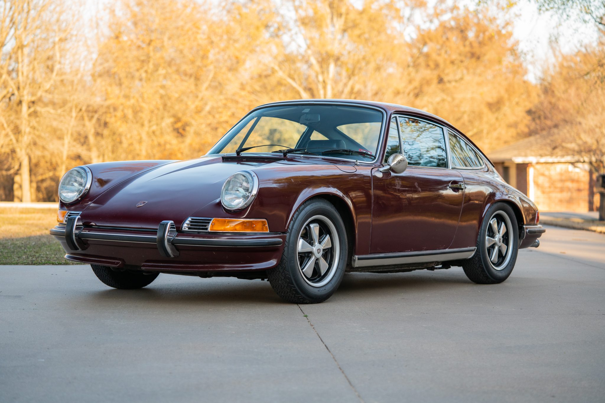 1969 Porsche LWB 911S (1969-1973) zu verkaufen – Burgundy Red mit Einspritzung und Fünfgang