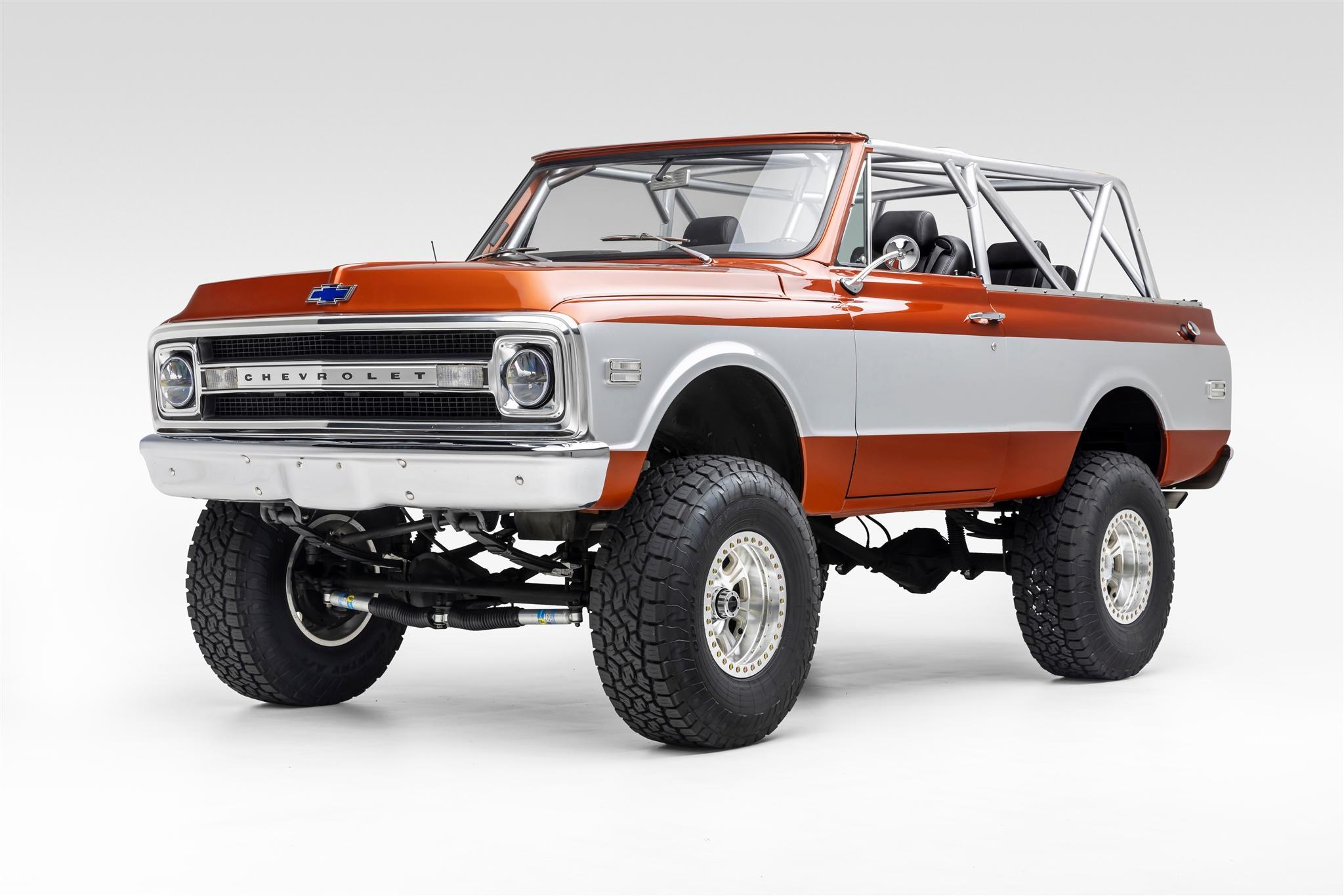 1970 Chevrolet K5 Blazer 1969-1972 zu verkaufen – Metallic Orange LQ4 V8 Lifted 4x4