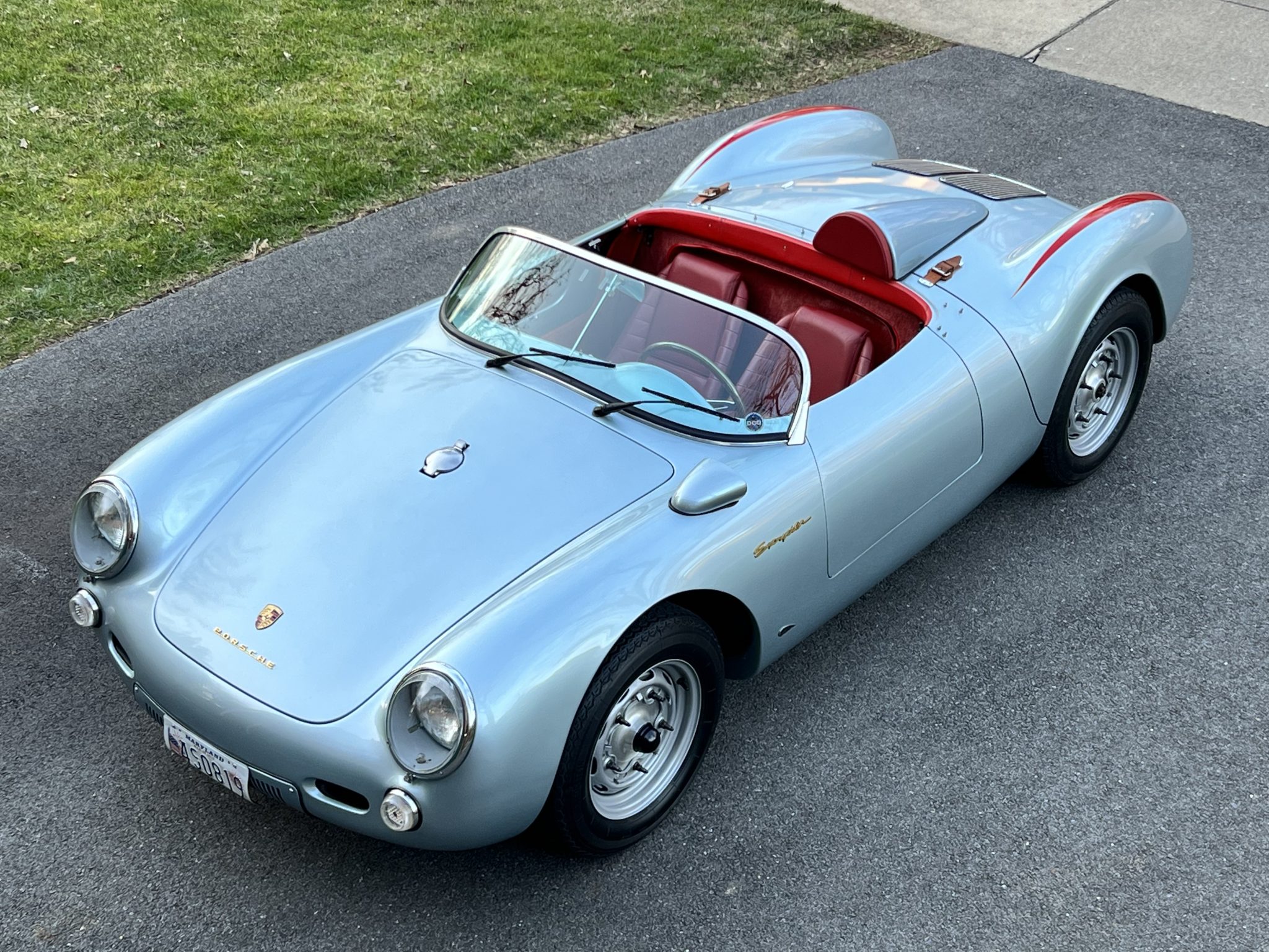 Beck 550 Spyder for Sale – Silver-Blue 2,276cc Flat-Four Roadster