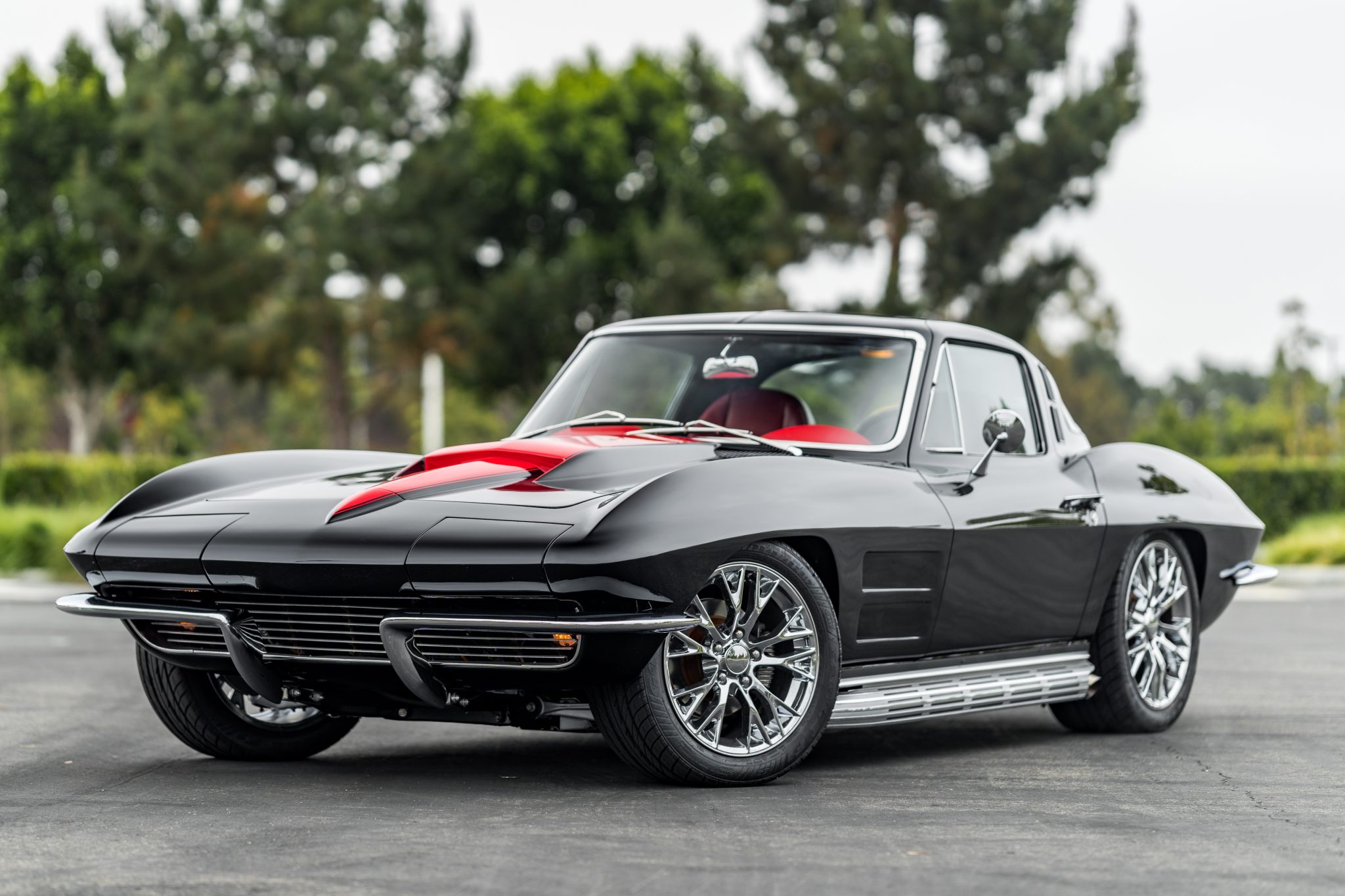 1964 Chevrolet Corvette C2 for Sale – Black LS3 V8 Automatic Restomod