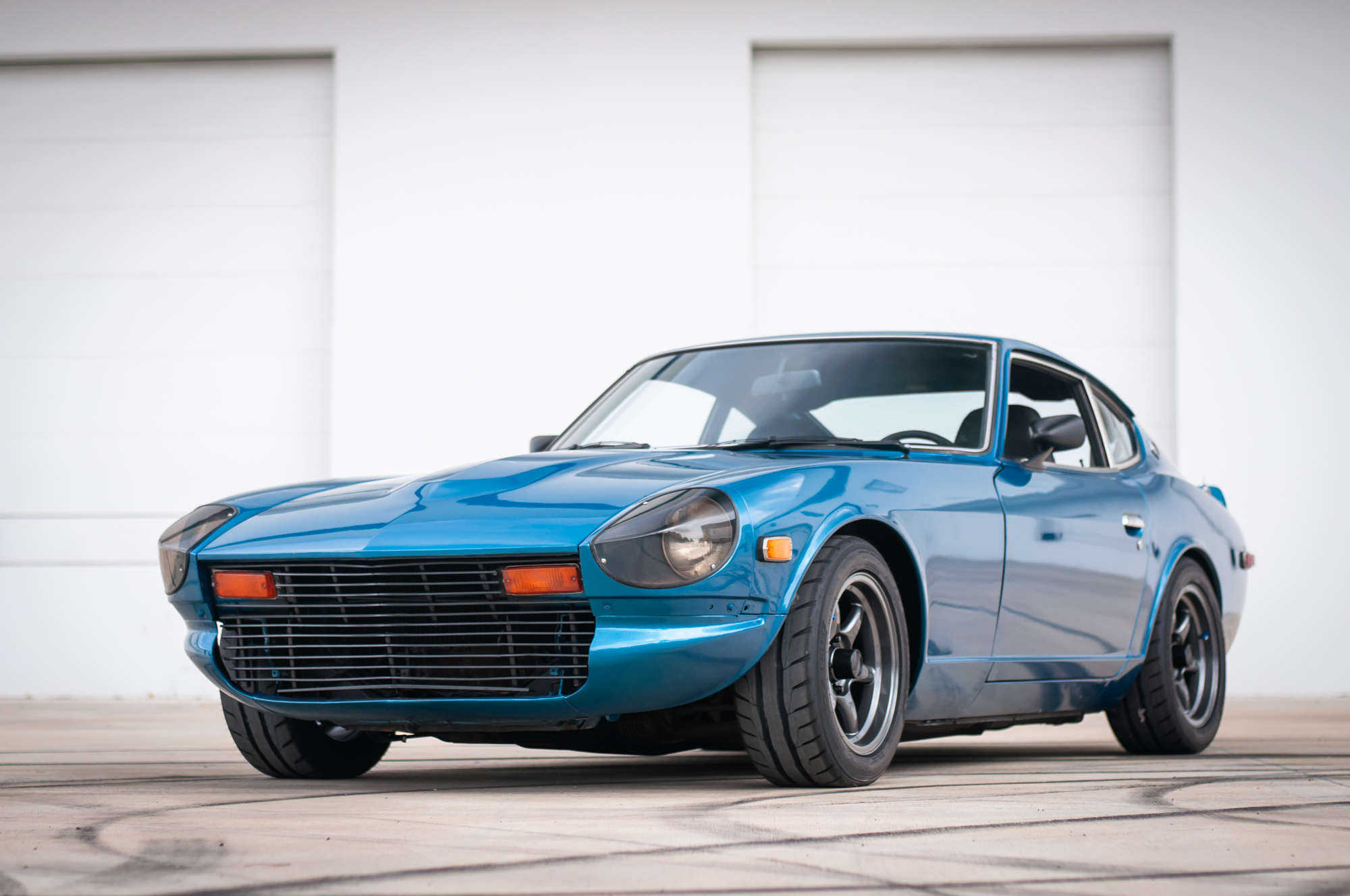 1975 Datsun 280Z à vendre – Coupé Blue V8 Chevrolet à trois rapports