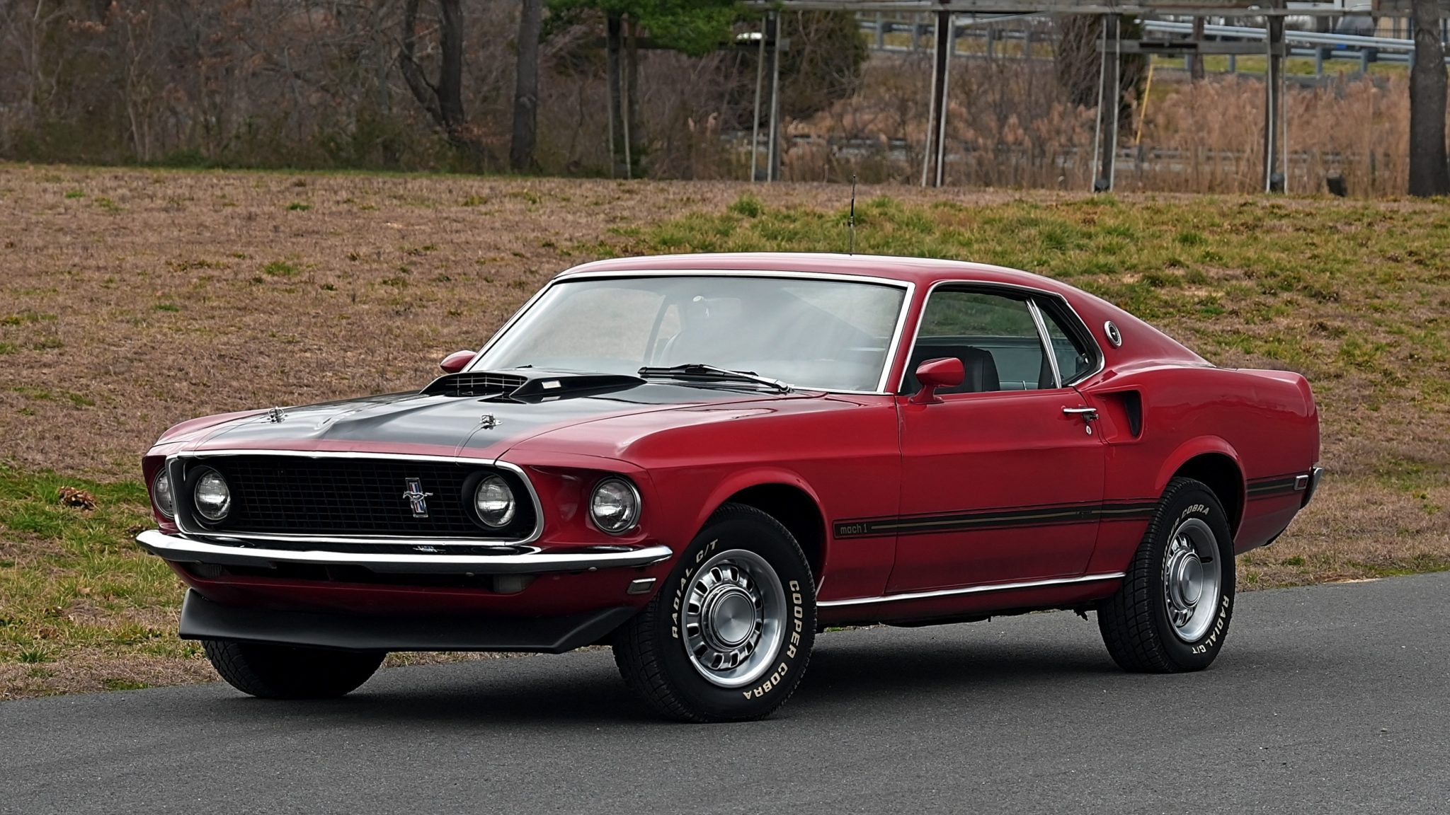 1969 Ford Mustang 1969-1973 à vendre – Fastback Red V8 Windsor 351ci