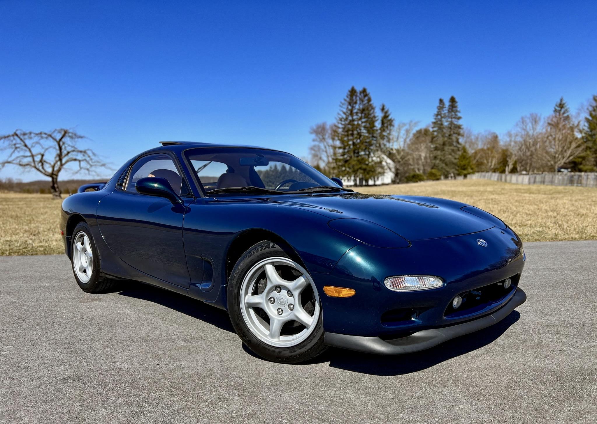 1993 Mazda RX-7 FD for Sale – Montego Blue Twin-Turbo Rotary Five-Speed