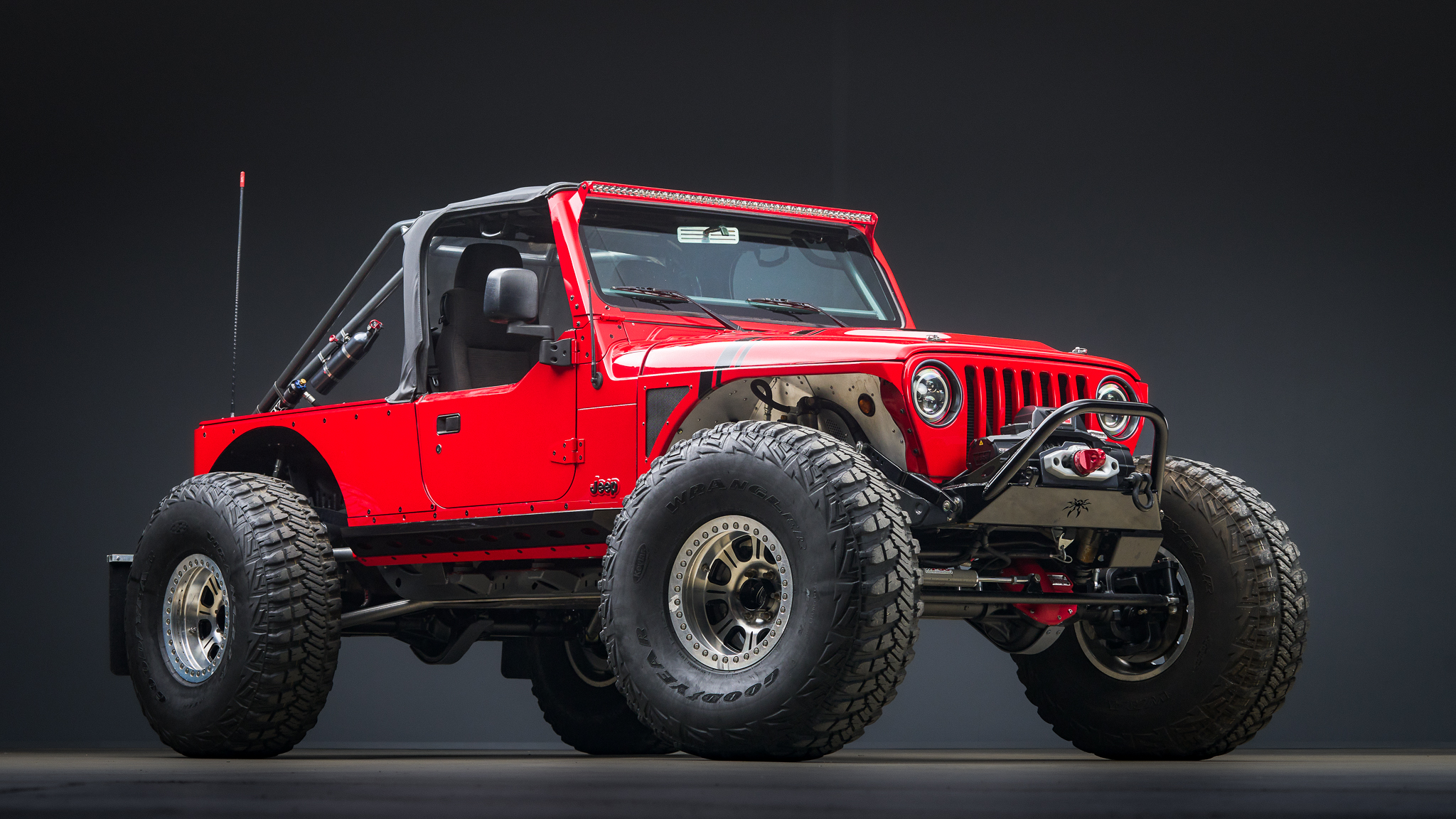 2005 Jeep Wrangler TJ (1997-2006) à vendre – Préparation tout-terrain V8 Red
