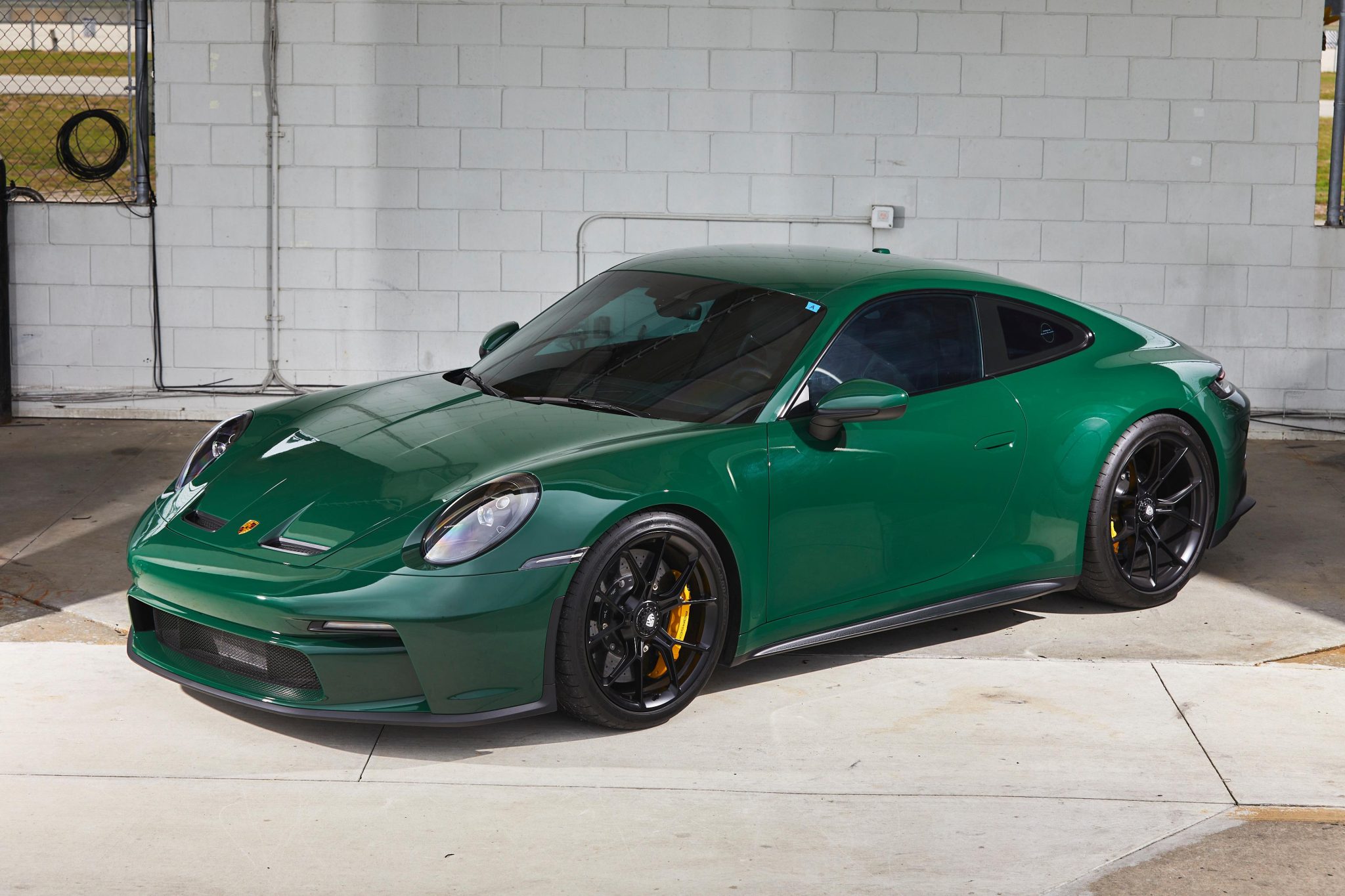 2022 Porsche 992 GT3 for Sale – British Racing Green Six-Speed Manual