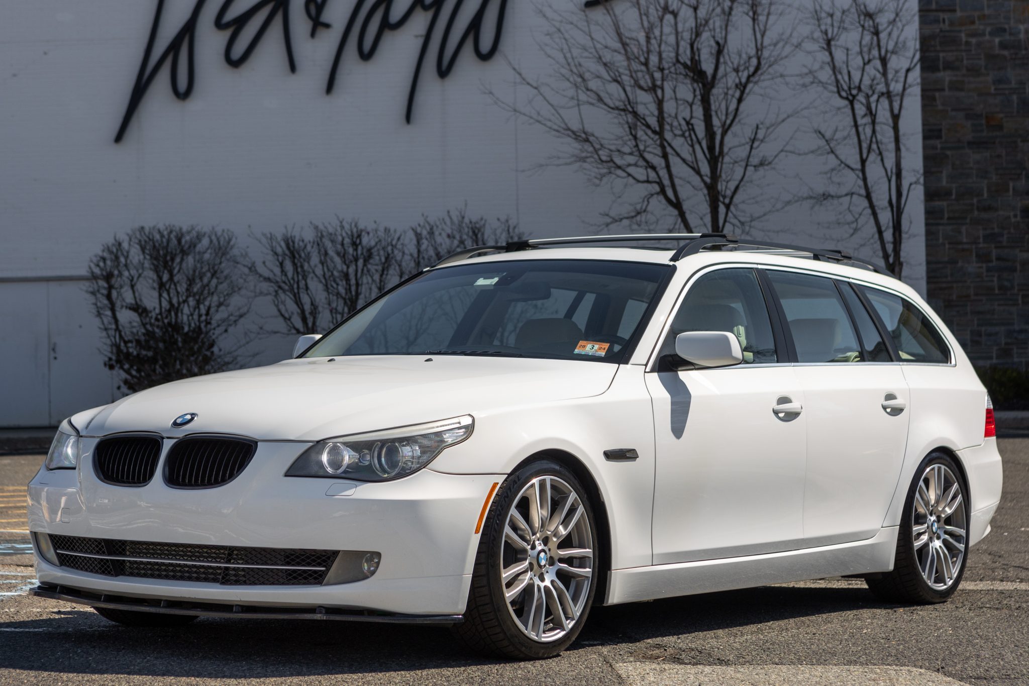 2008 BMW E61 5-Series Touring zu verkaufen – Alpine White Biturbo-Sechsgang-Touring