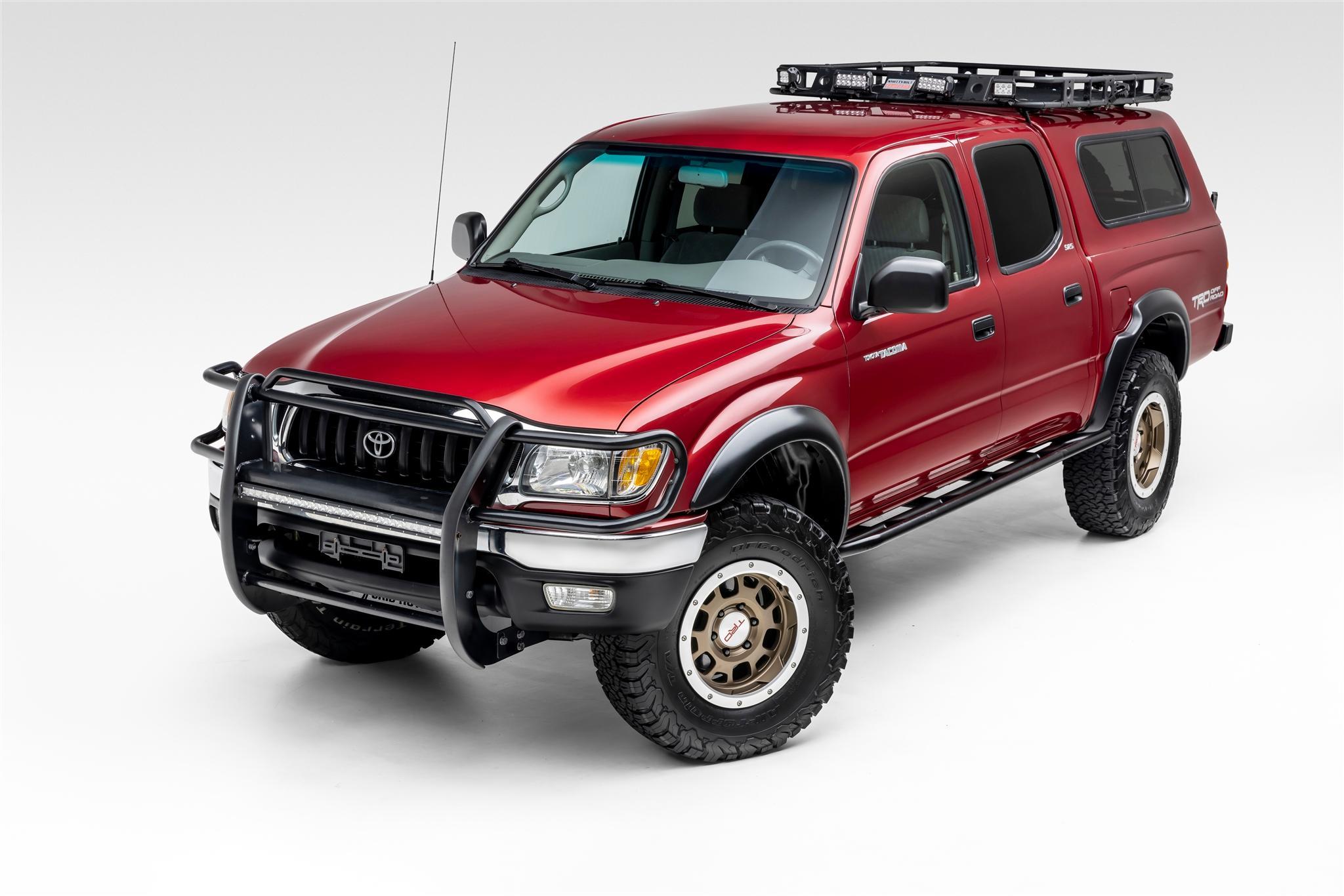 2003 Toyota Tacoma (N1X0 1995-2005) à vendre – Préparation aventure V6 4x4 Red