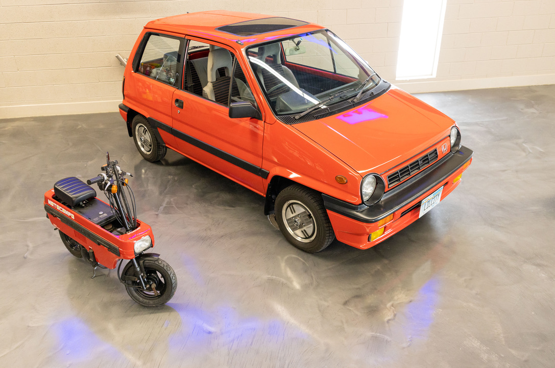 1985 Honda Motocompo & Motocompacto zu verkaufen – Red Fünfgang mit 49cc Motocompo