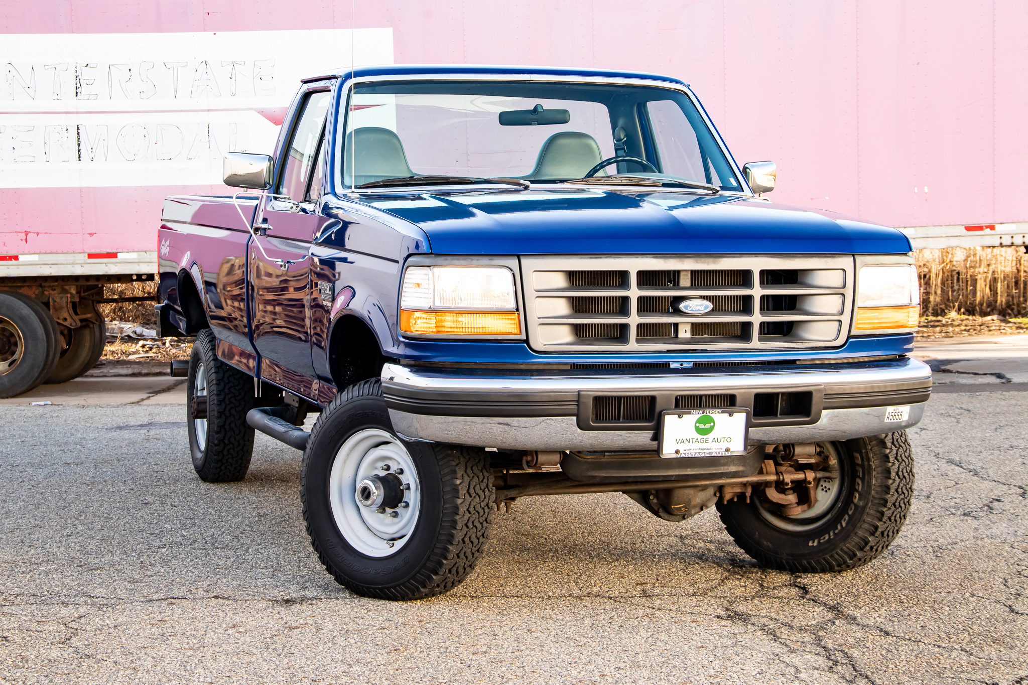 1997 Ford F-Series 1992-1997 for Sale – Deep Blue Power Stroke Five-Speed 4x4