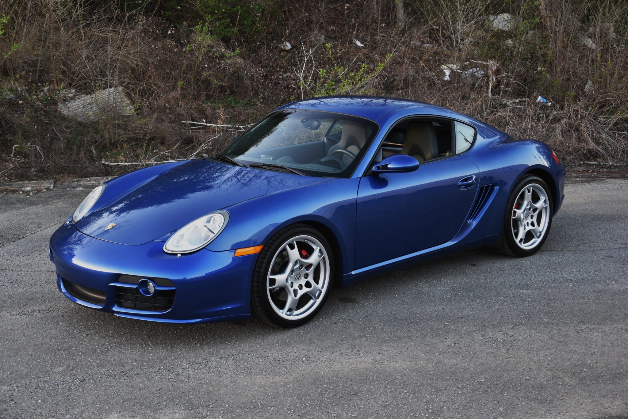 2006 Porsche 987 Cayman for Sale – Cobalt Blue Six-Speed Sports Coupe