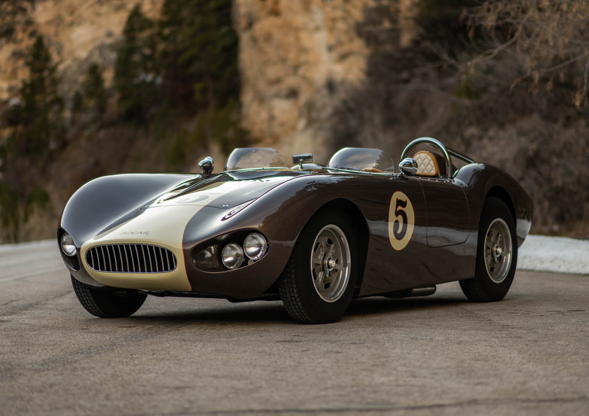 1959 Bocar XP-5 Re-Creation 383ci 4-Speed à vendre – Roadster Bronze V8 à carburateurs Weber